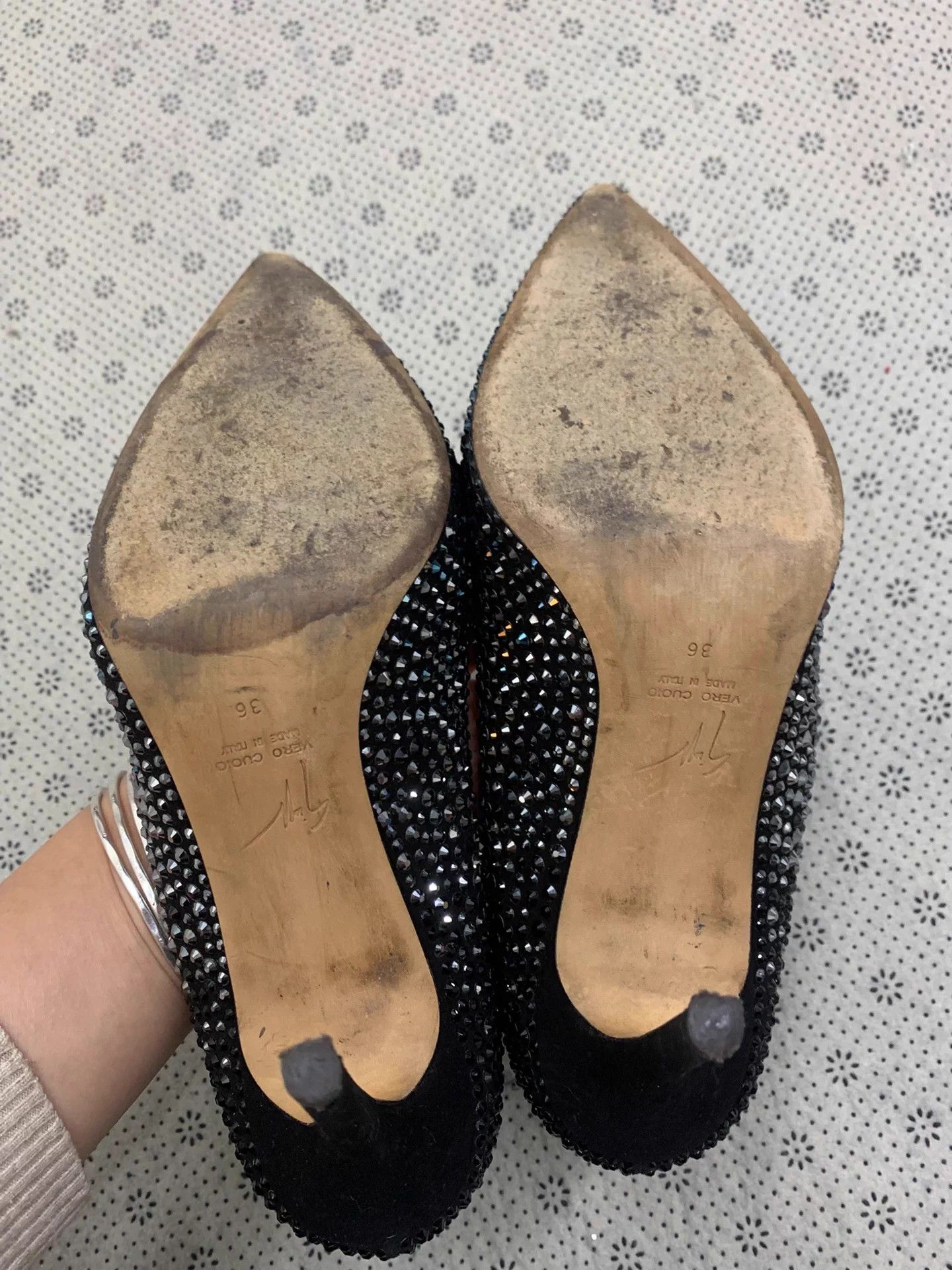 Giuseppe Zanotti Giuseppe Zanotti Crystal Heels EUR 36 Size US 5 / IT 35 - 4 Thumbnail
