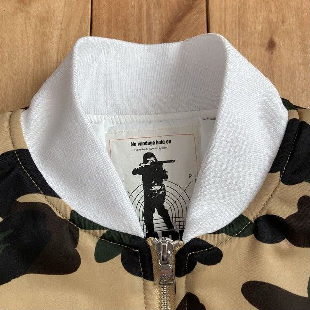 Bape BAPE CAMO MA-1 Bomber Jacket a bathing ape 1st camo Size US XL / EU 56 / 4 - 6 Thumbnail