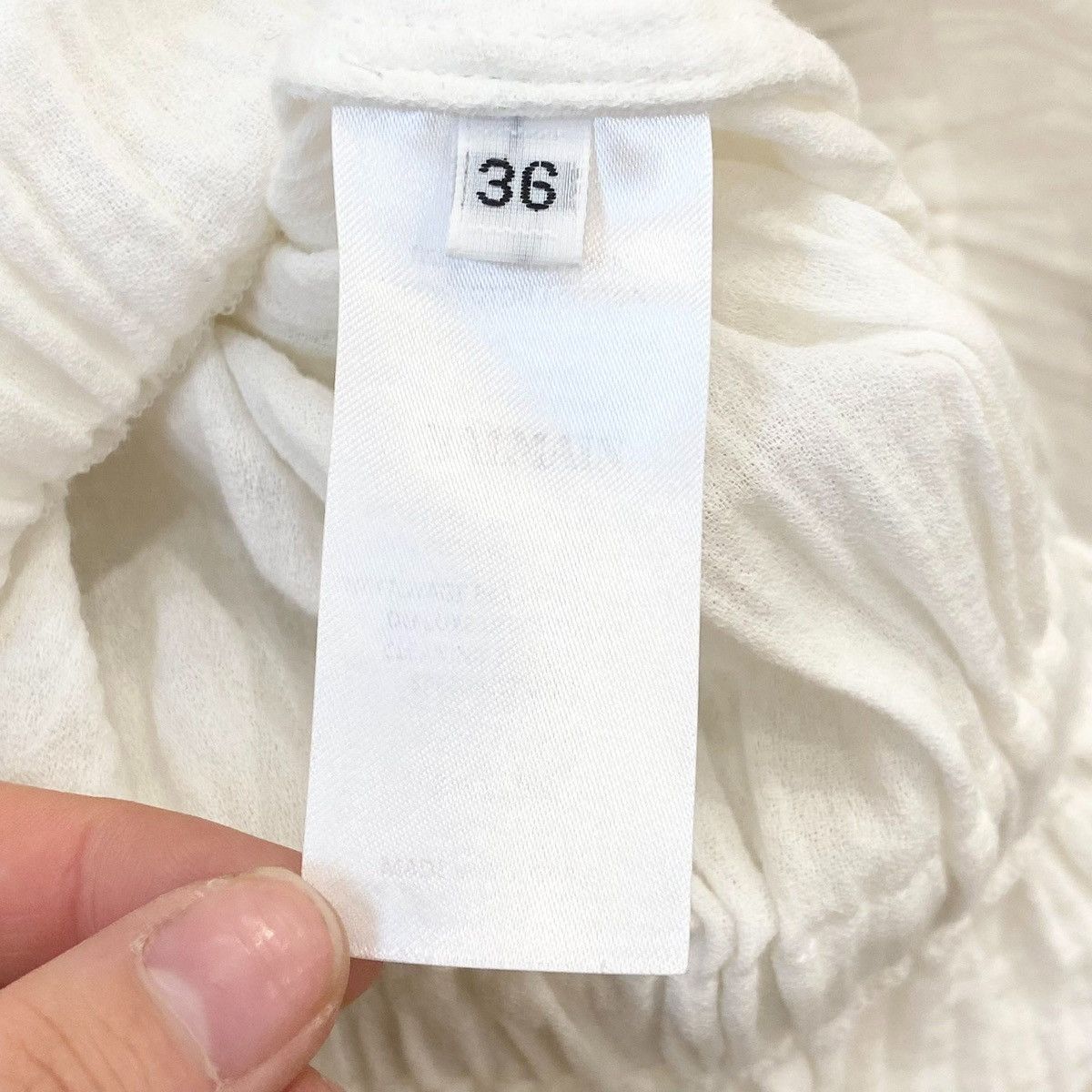 Balmain Balmain white off-shoulder short shirt Size XS / US 0-2 / IT 36-38 - 4 Thumbnail