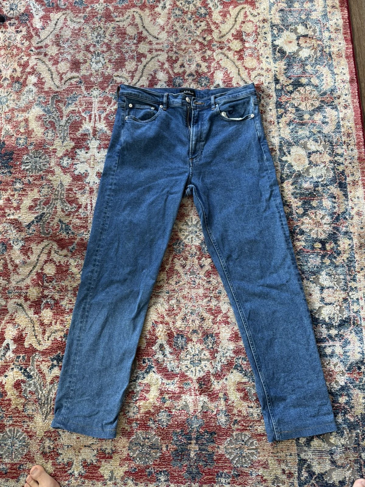 A.P.C. A.P.C Blue Martin Jeans Size US 30 / EU 46 - 1 Thumbnail