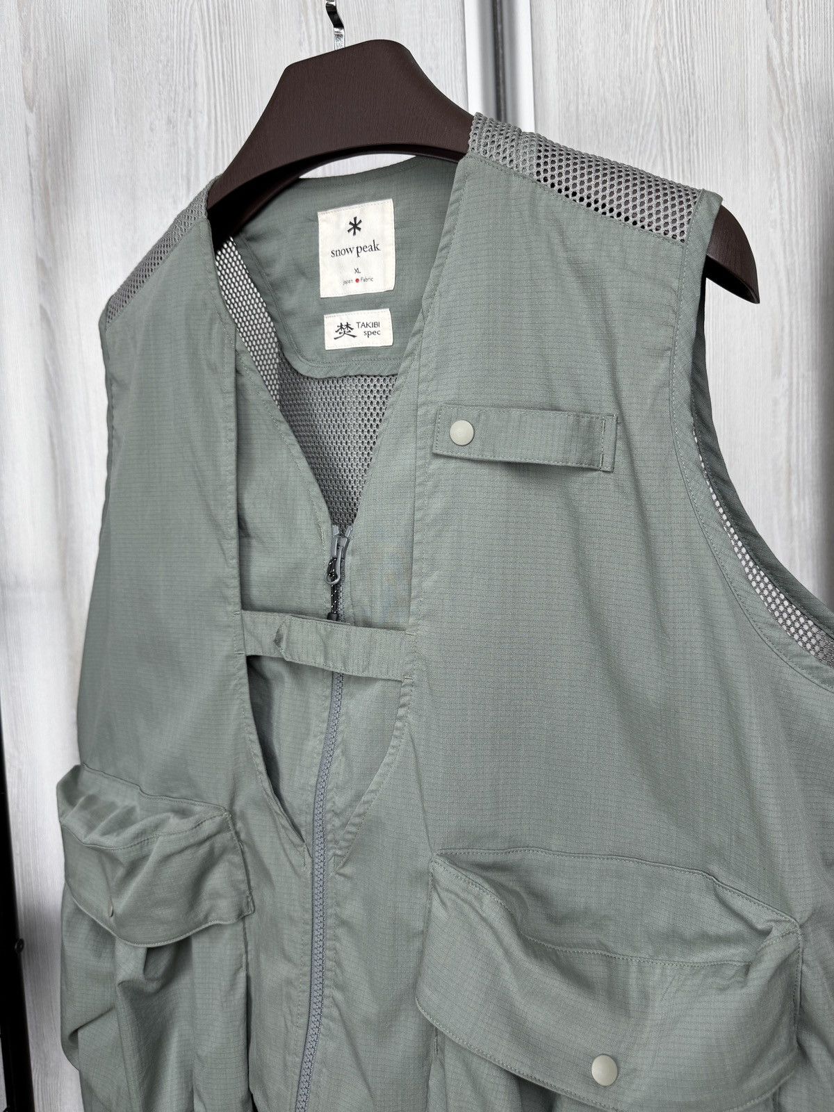 Snow Peak Snow Peak Green Fire-Resistant Vest Size US XL / EU 56 / 4 - 5 Thumbnail