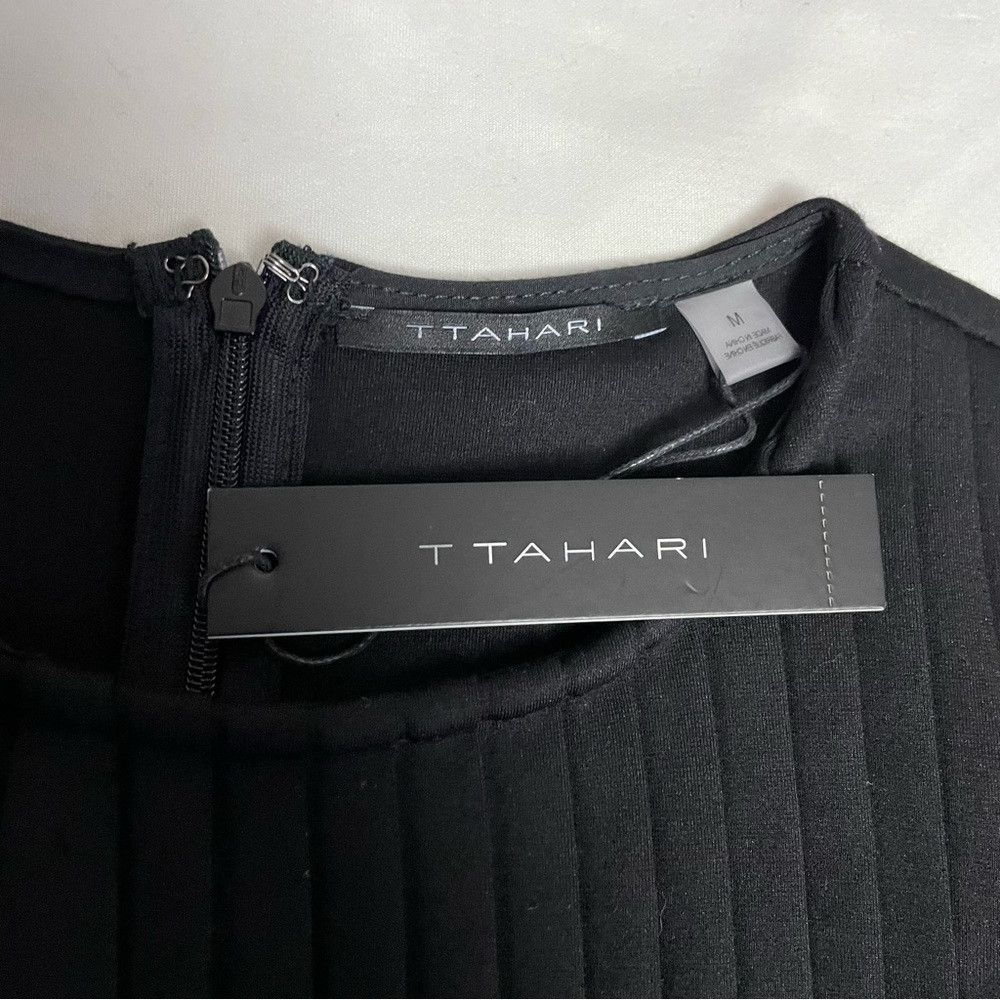 Elie Tahari NWT New $78 T Tahari Ponte Shell Black Tank Top Szie M Size M / US 6-8 / IT 42-44 - 9 Thumbnail