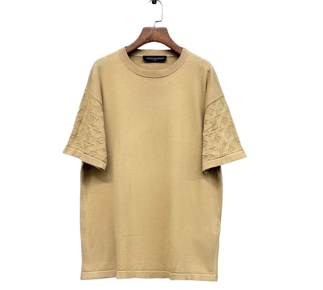 Louis Vuitton Louis Vuitton Monogram Knit T-Shirt Size M Size US M / EU 48-50 / 2 - 1 Thumbnail