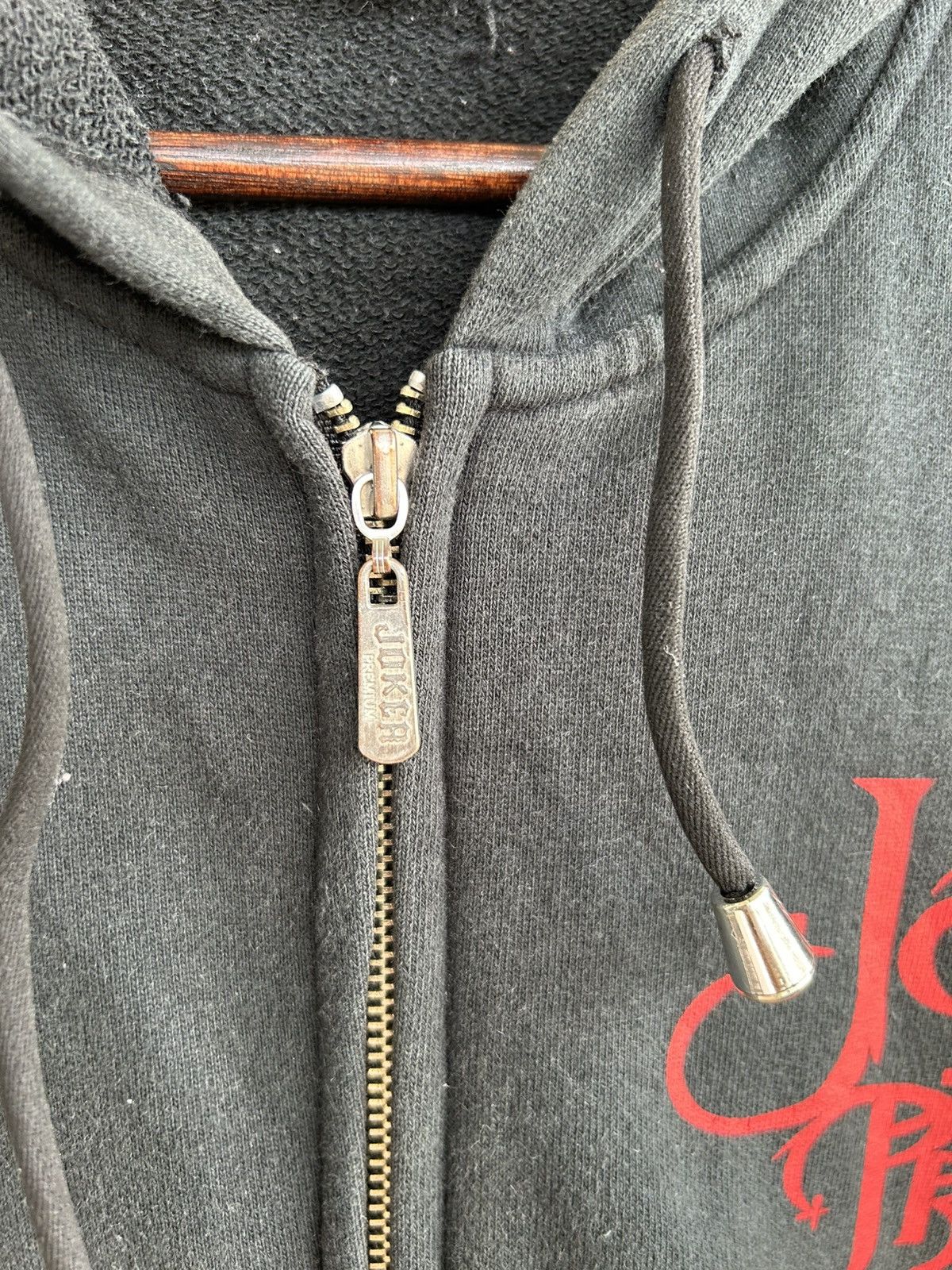 Japanese Brand Joker Premium Spell-out Zip Up Hoodie Size US XL / EU 56 / 4 - 12 Thumbnail
