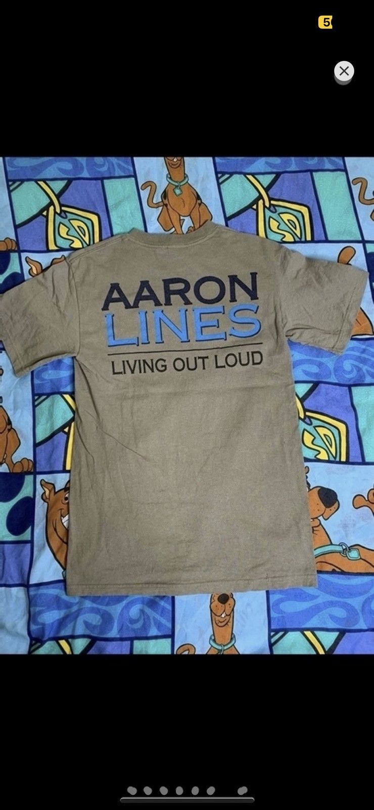 Vintage ***FINAL DROP***RARE 2003 AARON LINES “LIVING OUT LOUD” S Size US S / EU 44-46 / 1 - 7 Thumbnail