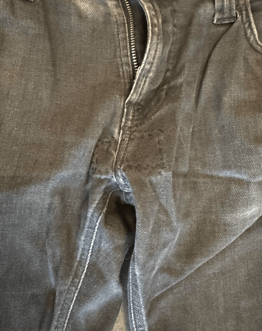 Nudie Jeans Black Nudie Jeans 30/32, patched Size US 30 / EU 46 - 2 Thumbnail