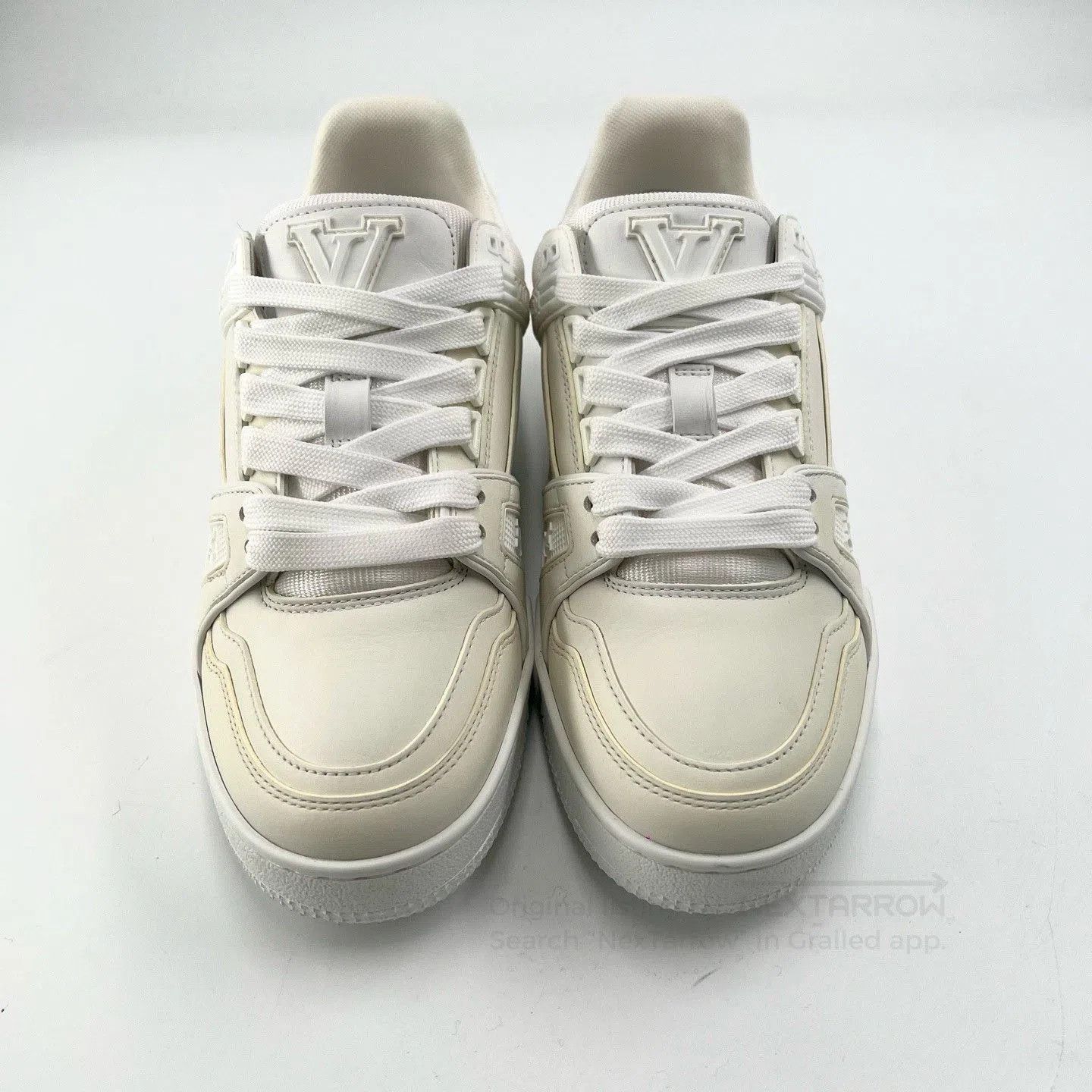Louis Vuitton Louis Vuitton Trainer White Sneaker. Size US 5.5 / IT 35.5 - 2 Thumbnail