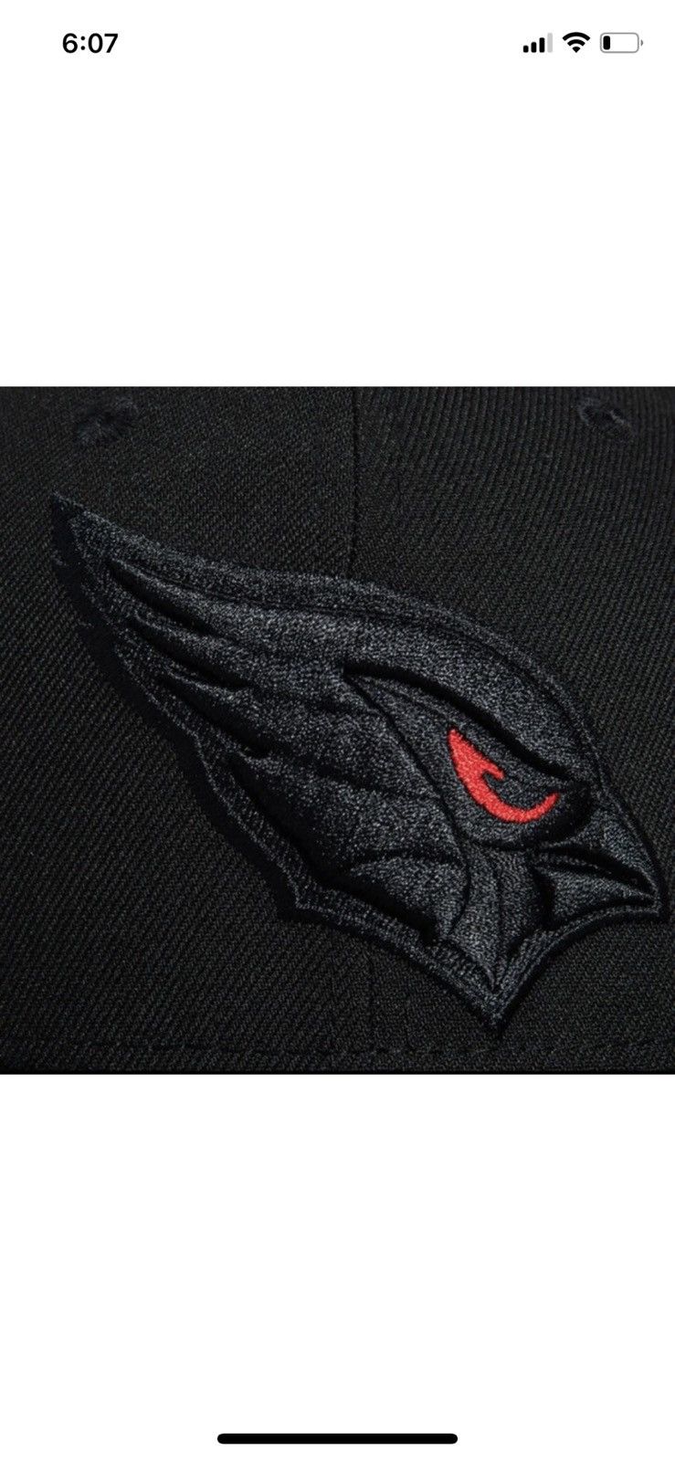 Hat Club New Era Arizona Cardinals Terminator Red Eye HatClub 7 1/8 Size ONE SIZE - 8 Thumbnail
