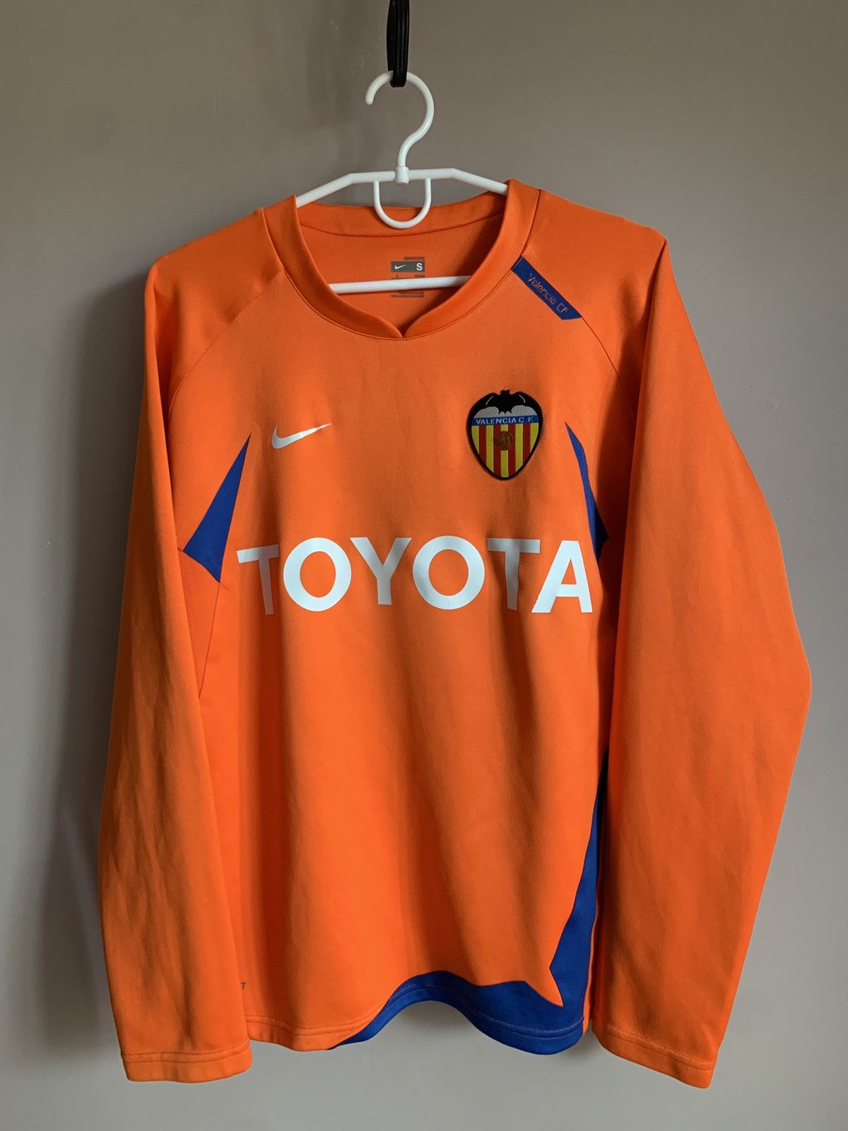 Nike Valencia Vintage Football Sweatshirt Nike Soccer Retro Sz S Size US S / EU 44-46 / 1 - 1 Thumbnail