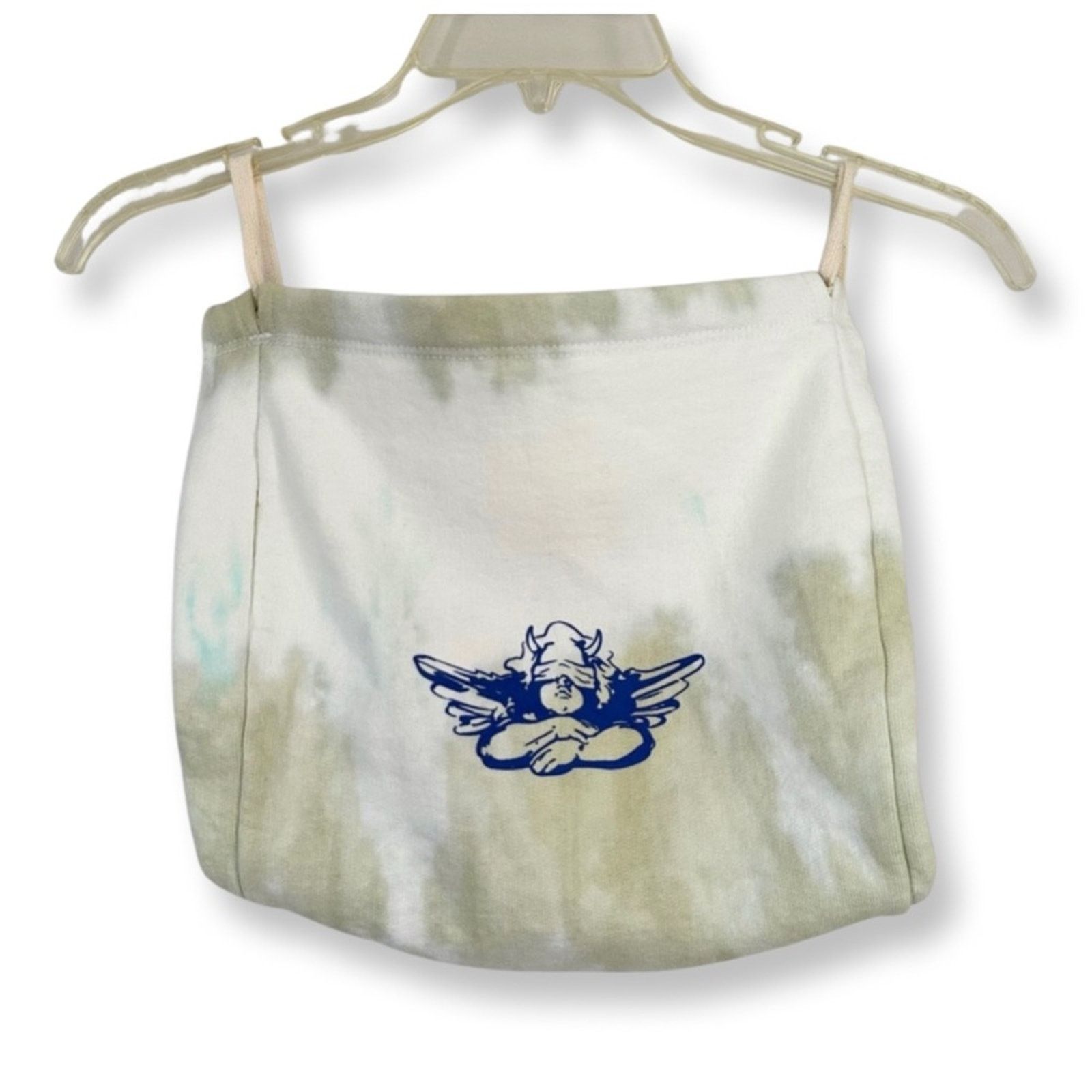 Boys Lie NWT Boys Lie Olive Green Tie Dye Cotton Satchel Size ONE SIZE - 1 Thumbnail