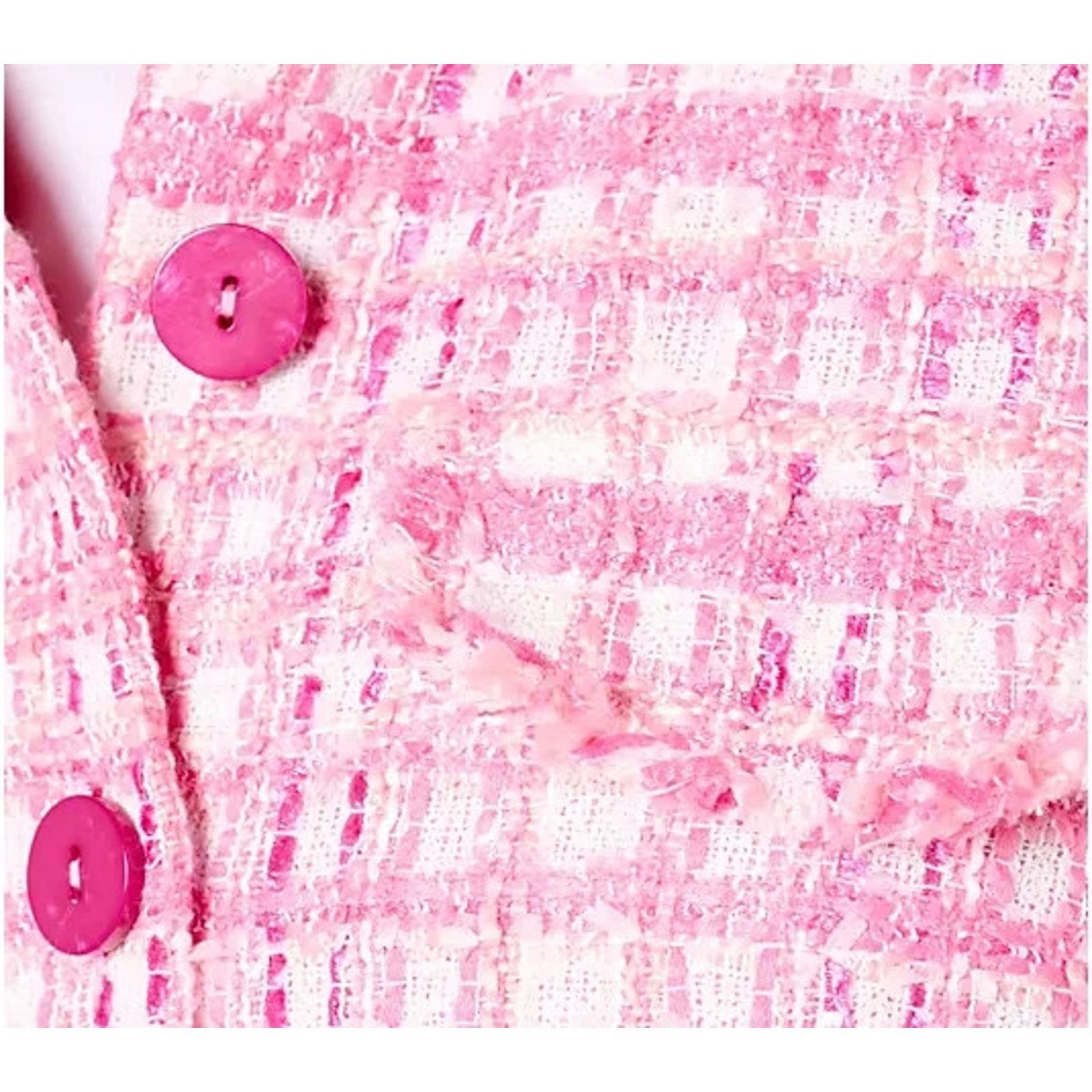 Kim Jones Jingle Belles by Kim Gravel Girl Boucle Shacket XXS A670893 Size XXS / US 00 / IT 34 - 5 Thumbnail