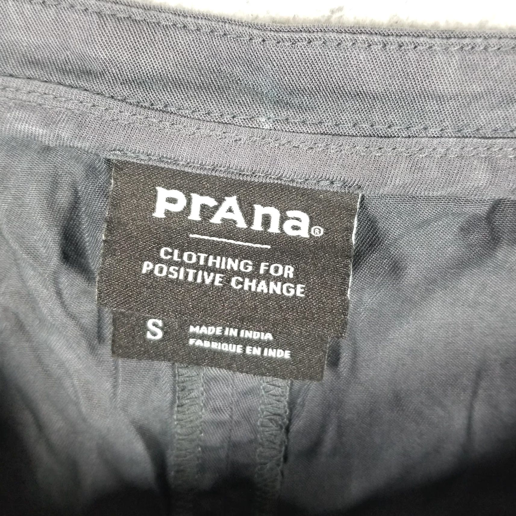 Prana prAna Top Womens Small Gray Coal Lavendar Bay Tencel Lyocell Long Sleeve Blouse Size S / US 4 / IT 40 - 4 Thumbnail
