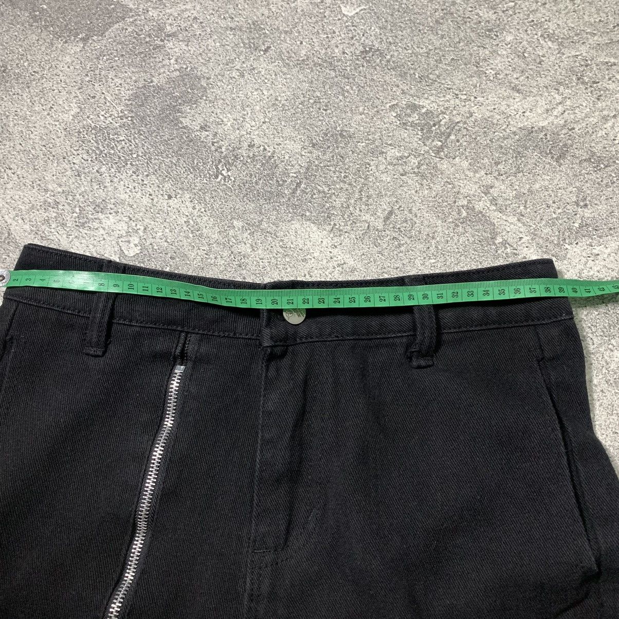 Japanese Brand MULTIZIPPER FLARE DENIM PANTS RICK OWENS STYLE Size US 30 / EU 46 - 6 Thumbnail