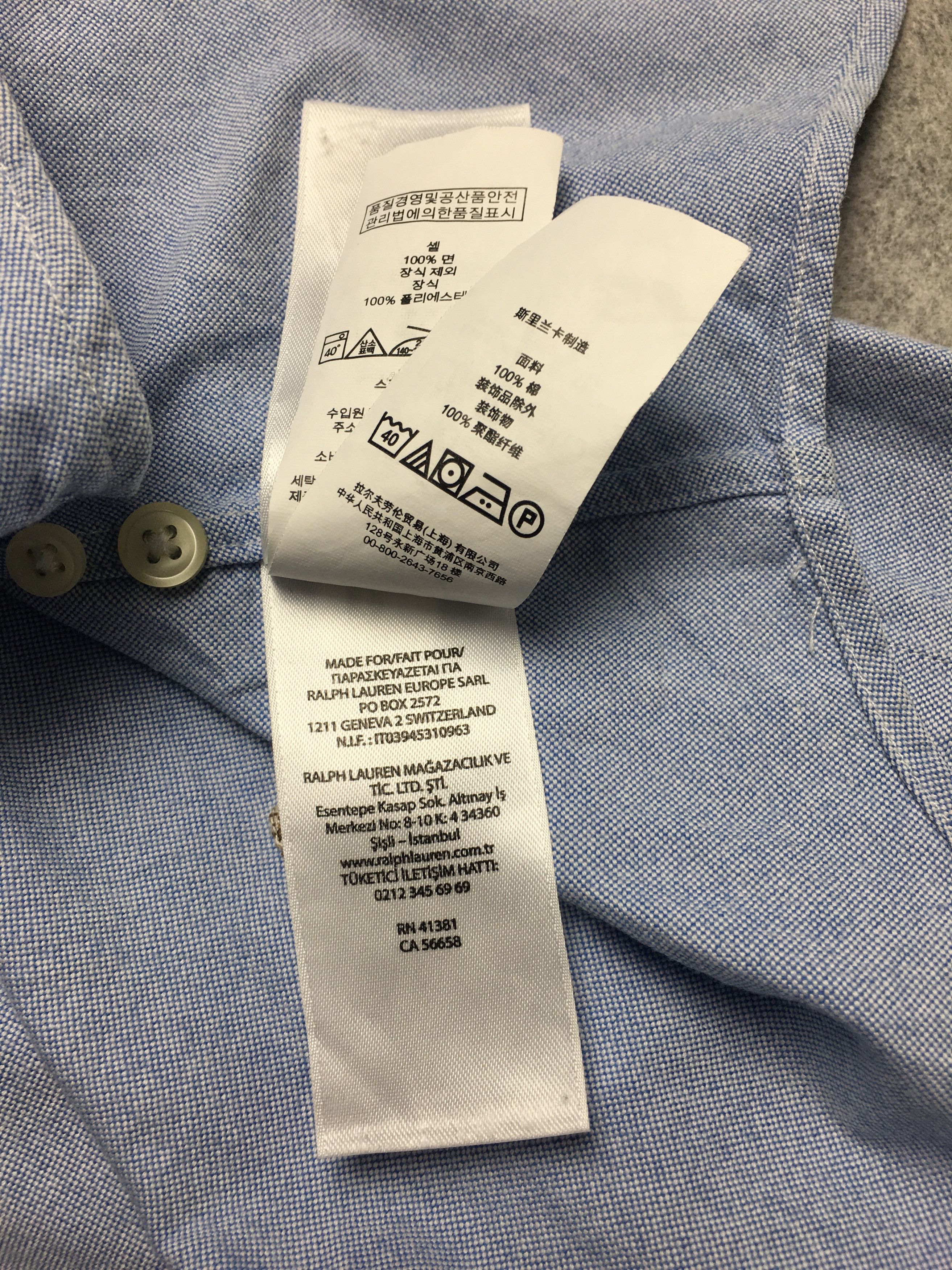 Ralph Lauren Polo Ralph Lauren Oxford Sport Embroidered All Over Bear S Size US S / EU 44-46 / 1 - 17 Thumbnail