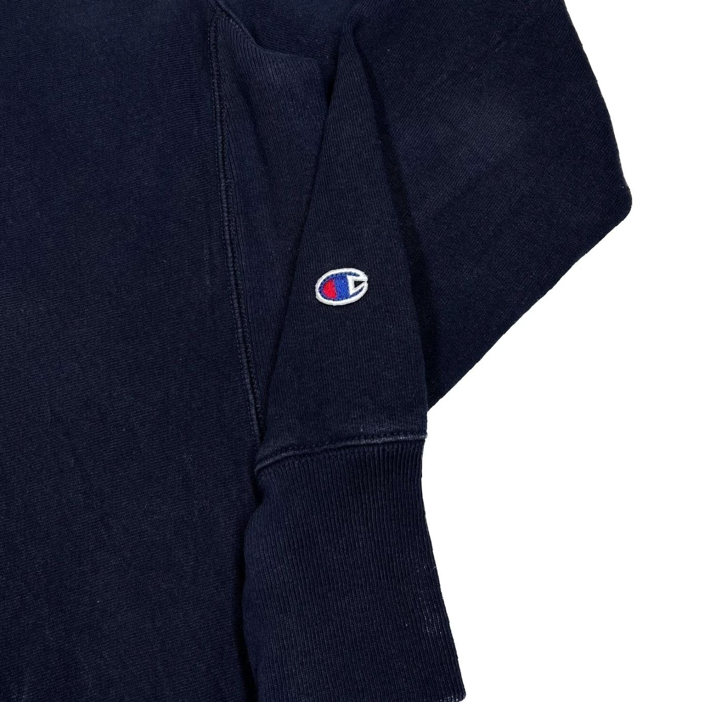 Champion Champion Reverse Weave Embroidered Mini Logo Navy Blue Sweatshirt M Men Long Sleeve Pullover Size US M / EU 48-50 / 2 - 5 Thumbnail