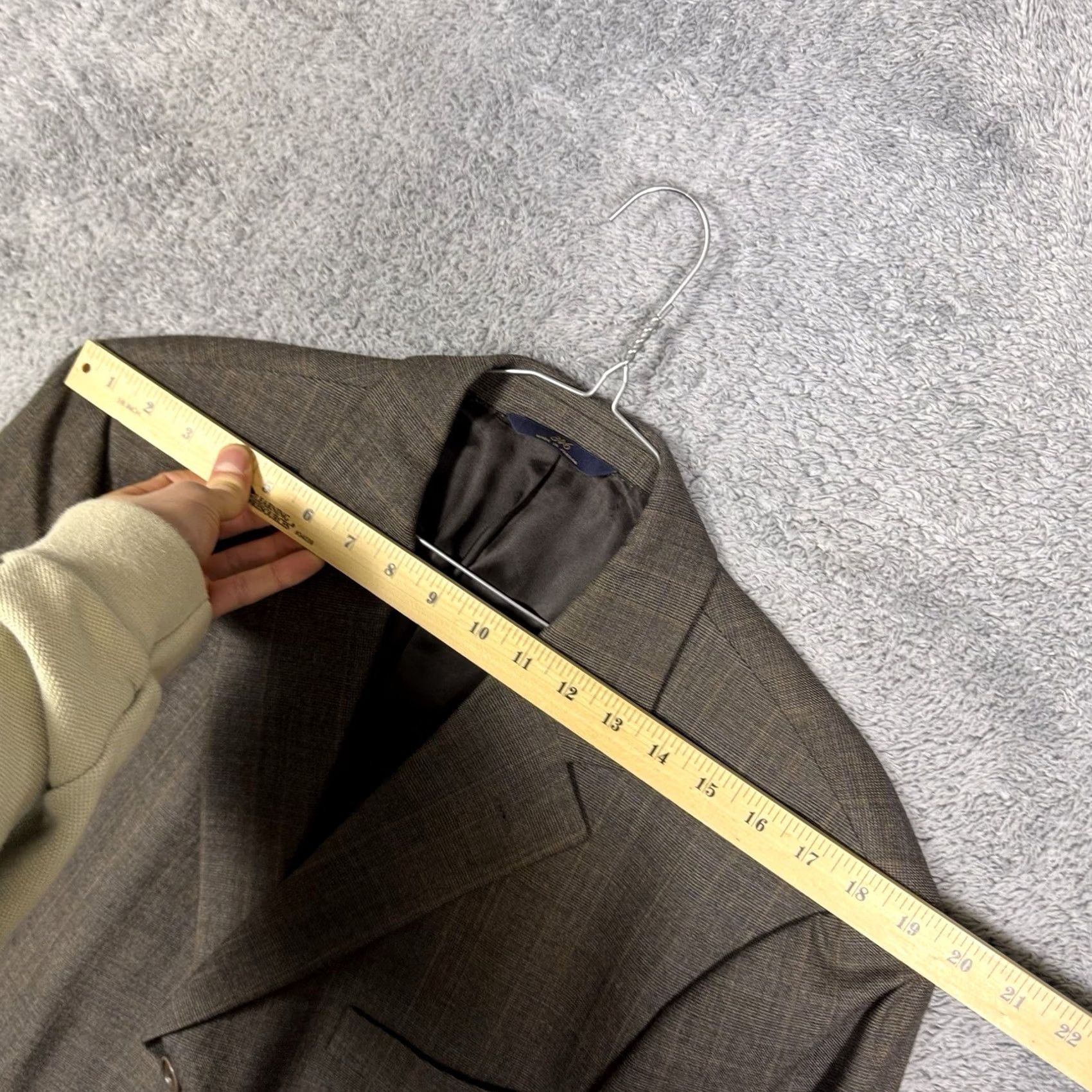 Brooks Brothers Brooks Brothers 346 2 Piece Suit Men 43R 36x31 Wool Stretch Blazer Slacks Set Shirt? Wait Size 46R - 7 Thumbnail