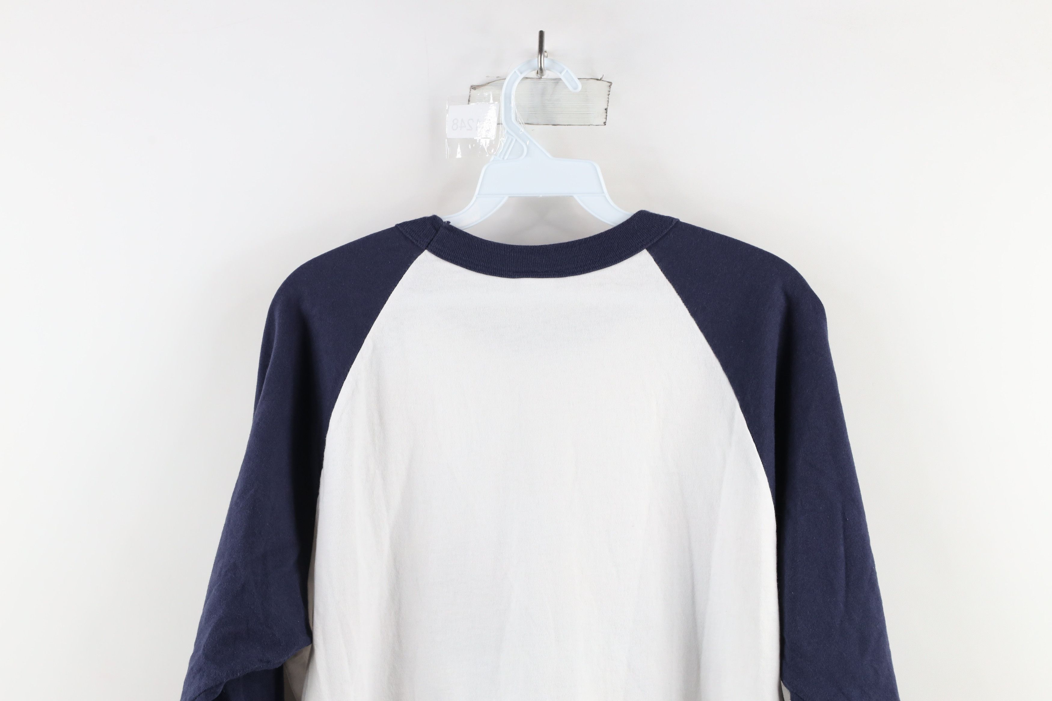 Vintage Vintage 90s University Baseball 3/4 Sleeve Raglan T-Shirt Size US M / EU 48-50 / 2 - 11 Thumbnail