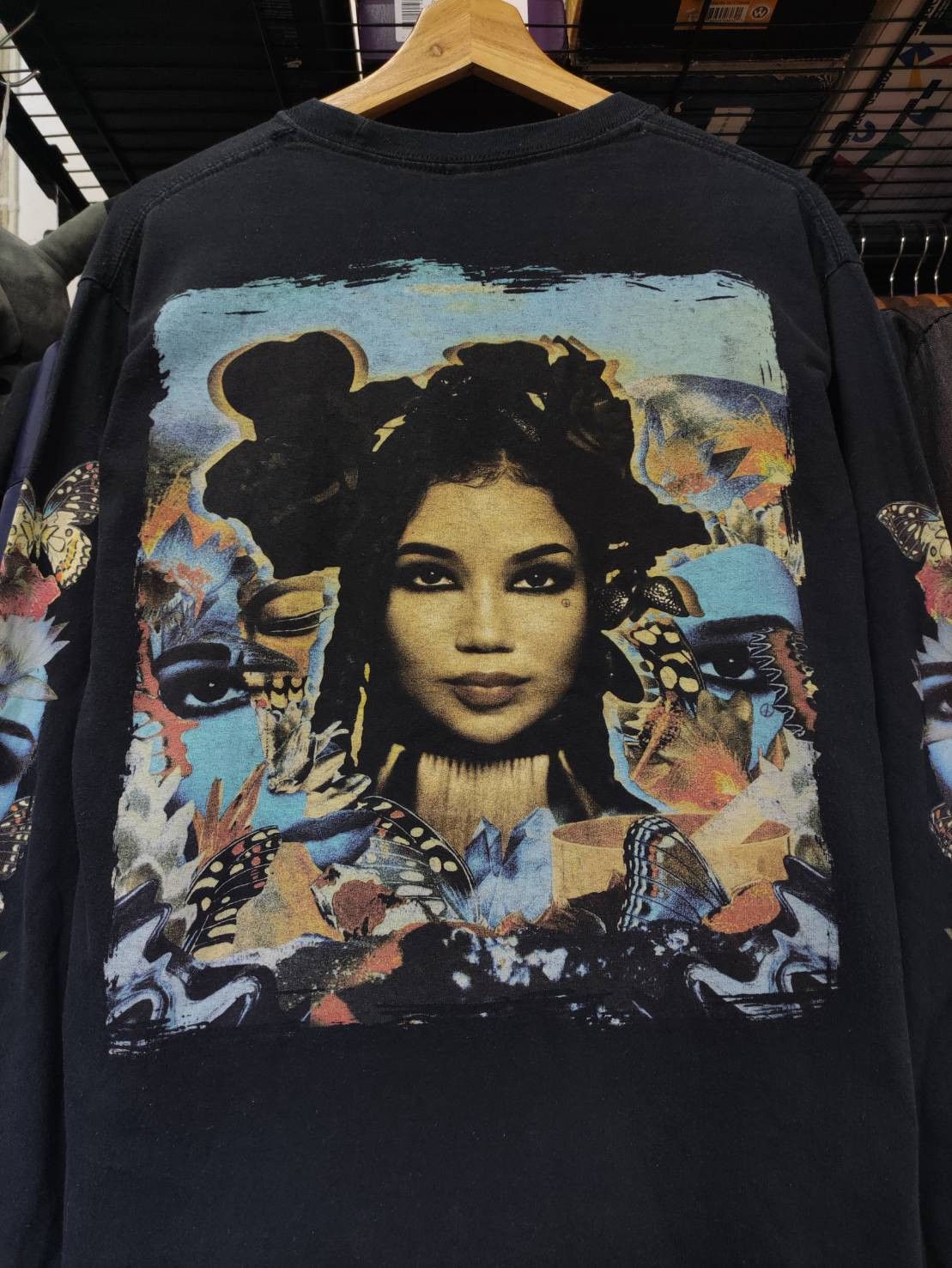 Rap Tees Jhené Aiko " Chilombo " Album Promo LongSleeve T-Shirt Size US M / EU 48-50 / 2 - 1 Thumbnail