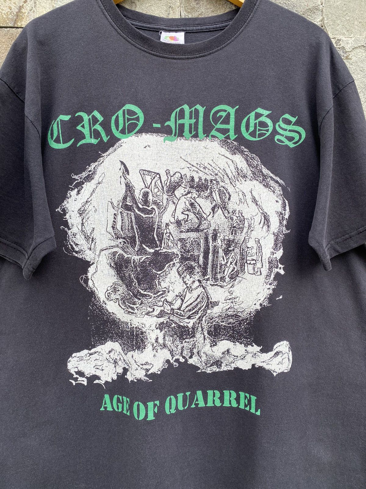 Band Tees Vintage Cro Mags Age Of Quarrel Shirt Size US L / EU 52-54 / 3 - 3 Thumbnail