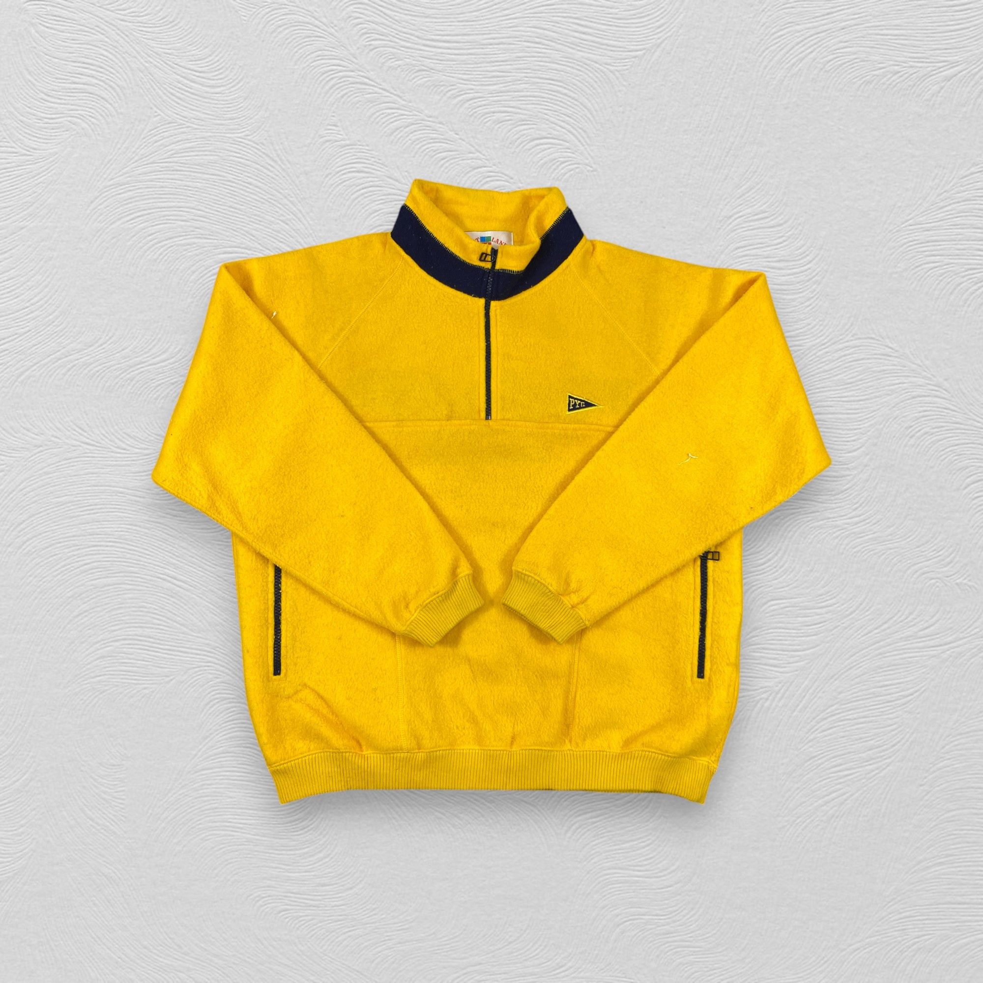 Japanese Brand Vintage Japanese Brand Half Zipper Sweatshirt -J294 Size US L / EU 52-54 / 3 - 3 Thumbnail