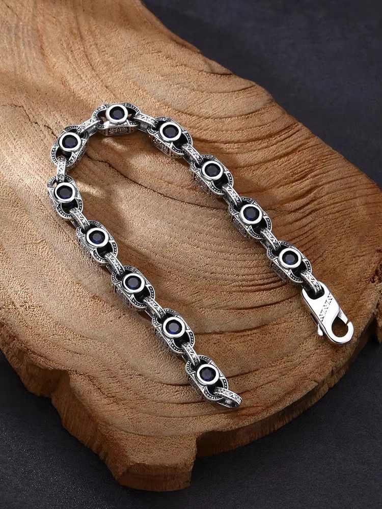 Jewelry Arabesque Zircon Domineering Retro Bracelet Size ONE SIZE - 5 Thumbnail