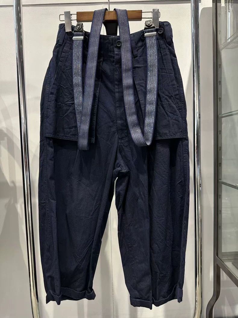 Yohji Yamamoto Yohji Yamamoto size 2 15ss suspenders pants 2501-Nextarrow Size US 30 / EU 46 - 1 Thumbnail