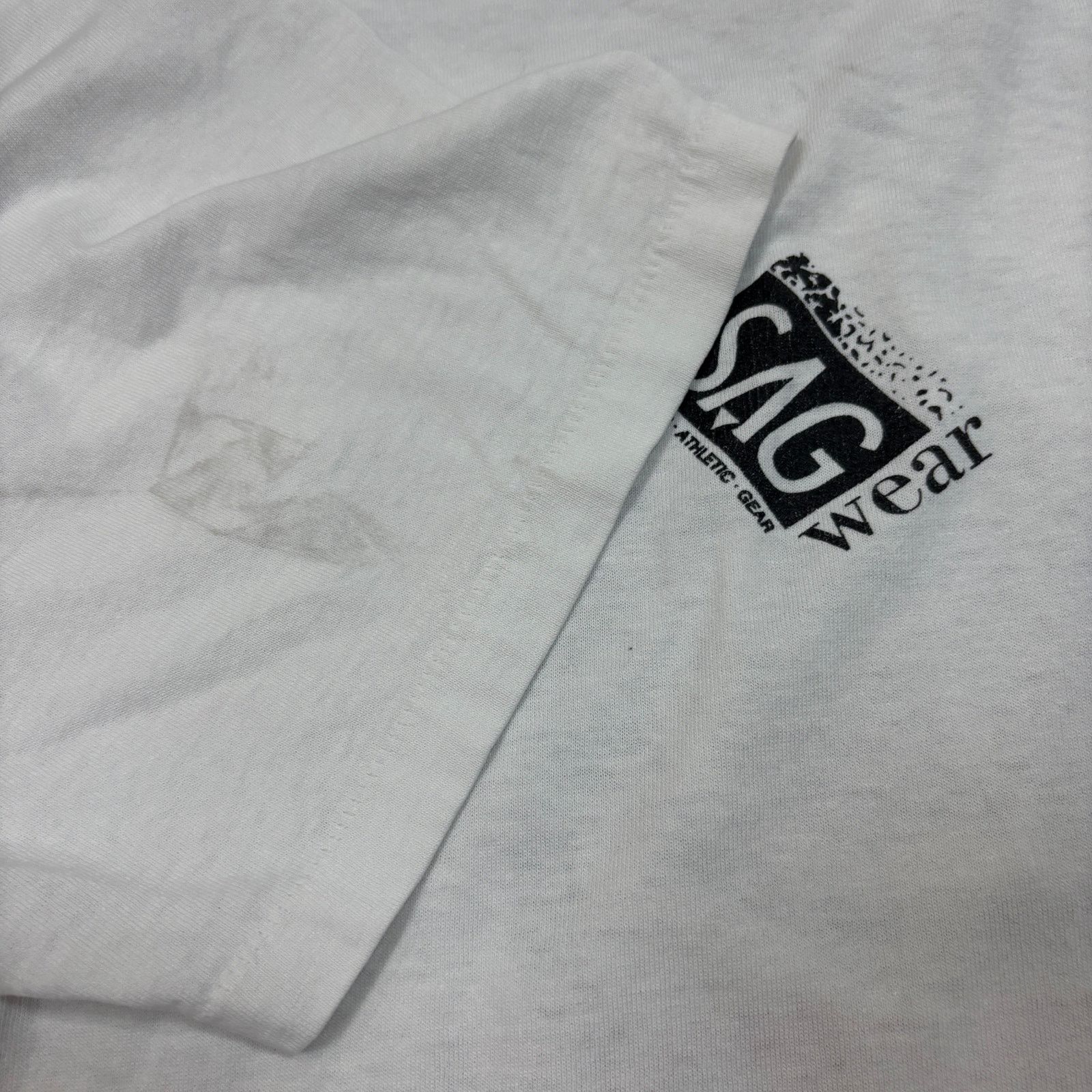 Hanes × Vintage VTG 90s Chicago Wolves SAG Hockey Single Stitch Shirt XL Size US XL / EU 56 / 4 - 7 Thumbnail
