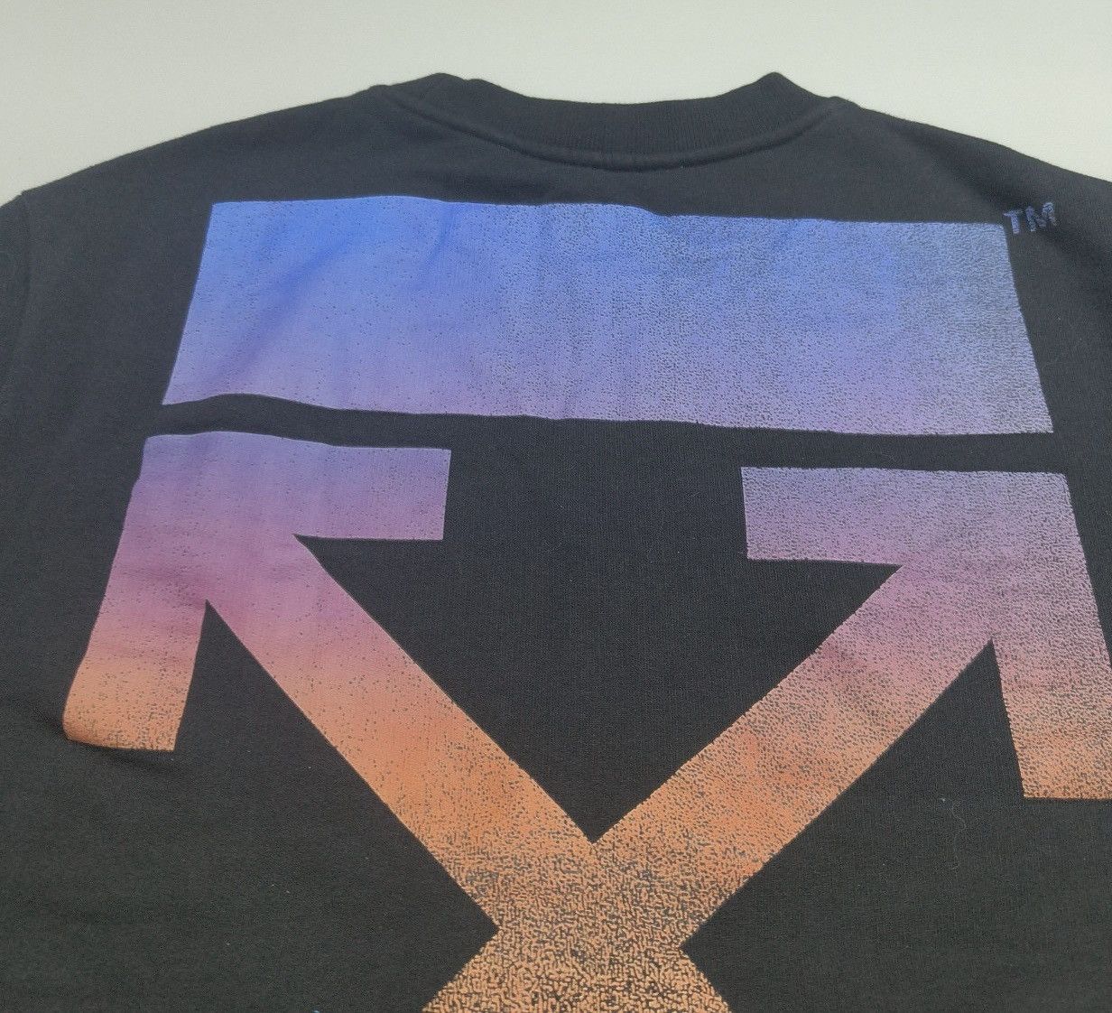 Off-White Off-White Degrade Arrow Slim Crewneck sweatshirt Size US L / EU 52-54 / 3 - 3 Thumbnail