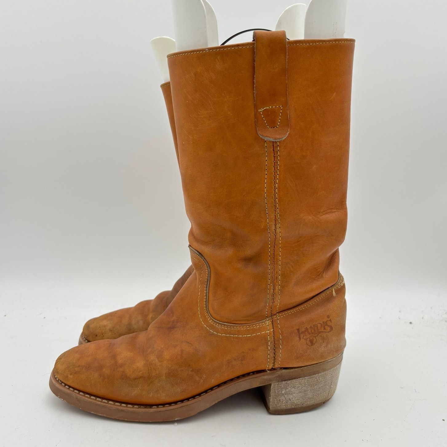 Vintage Vintage Landis Campus Ranch Leather Western Boots Men's 10D Size US 10 / EU 43 - 4 Thumbnail