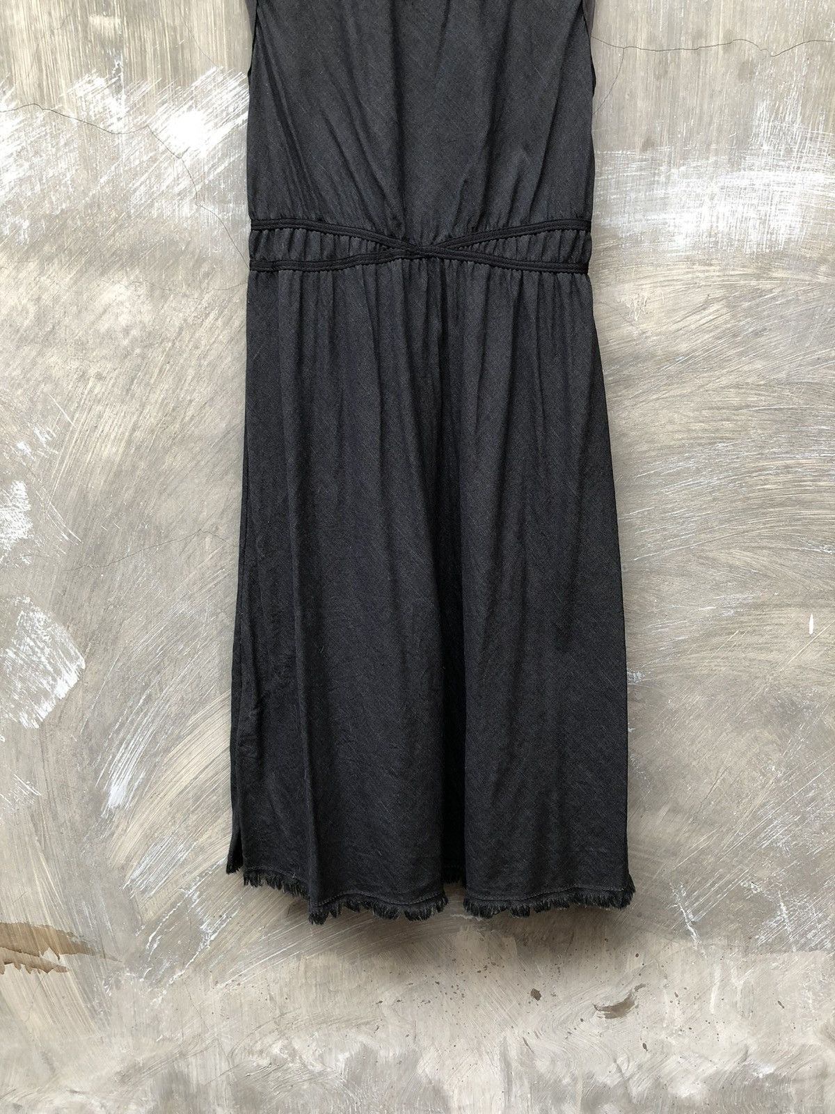 Louis Vuitton Louis Vuitton Paris Women Black Midi Dress Size S / US 4 / IT 40 - 9 Thumbnail