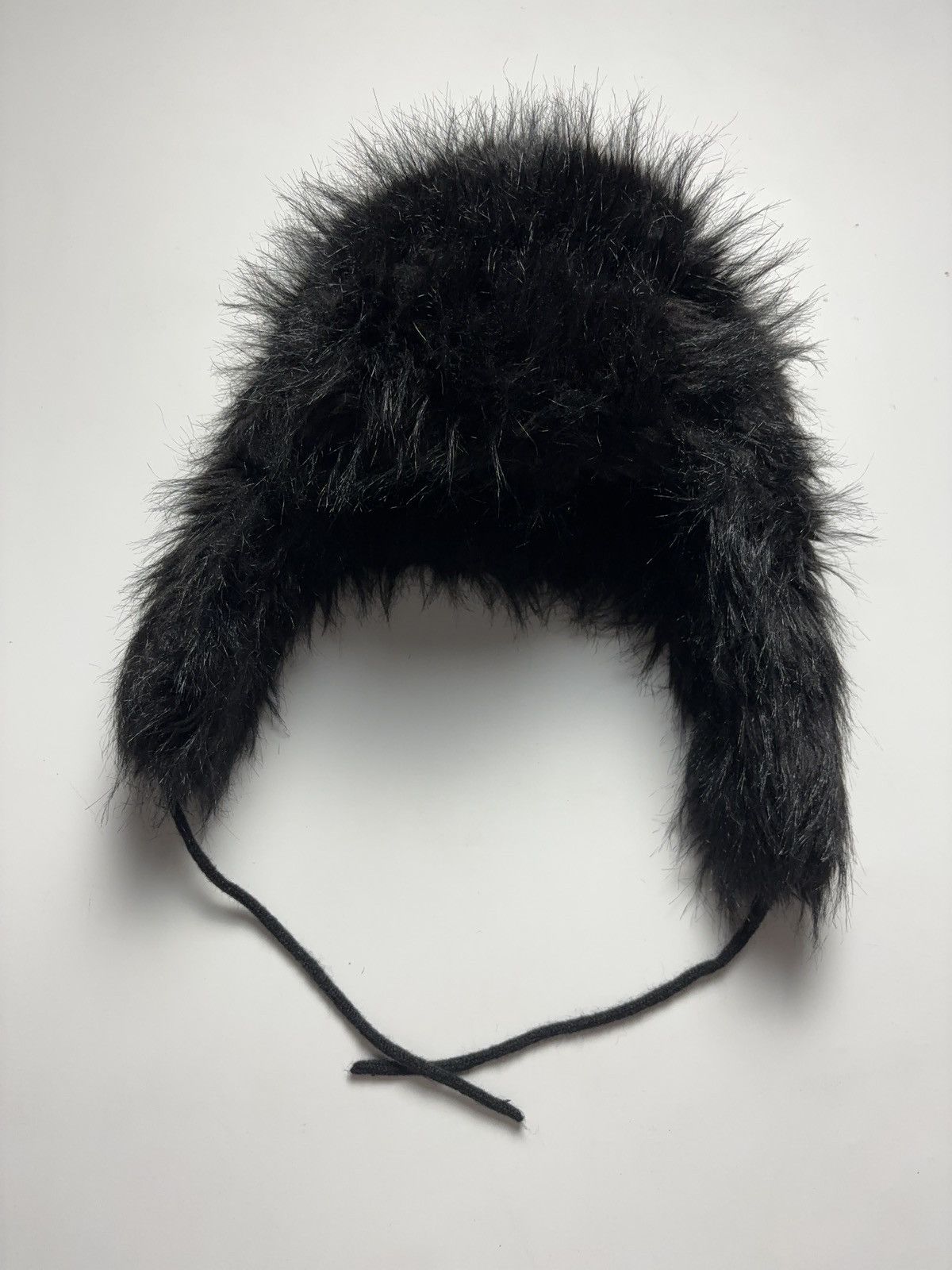 Vintage Fluffy ushanka faux fur vintage hat Size ONE SIZE - 3 Thumbnail