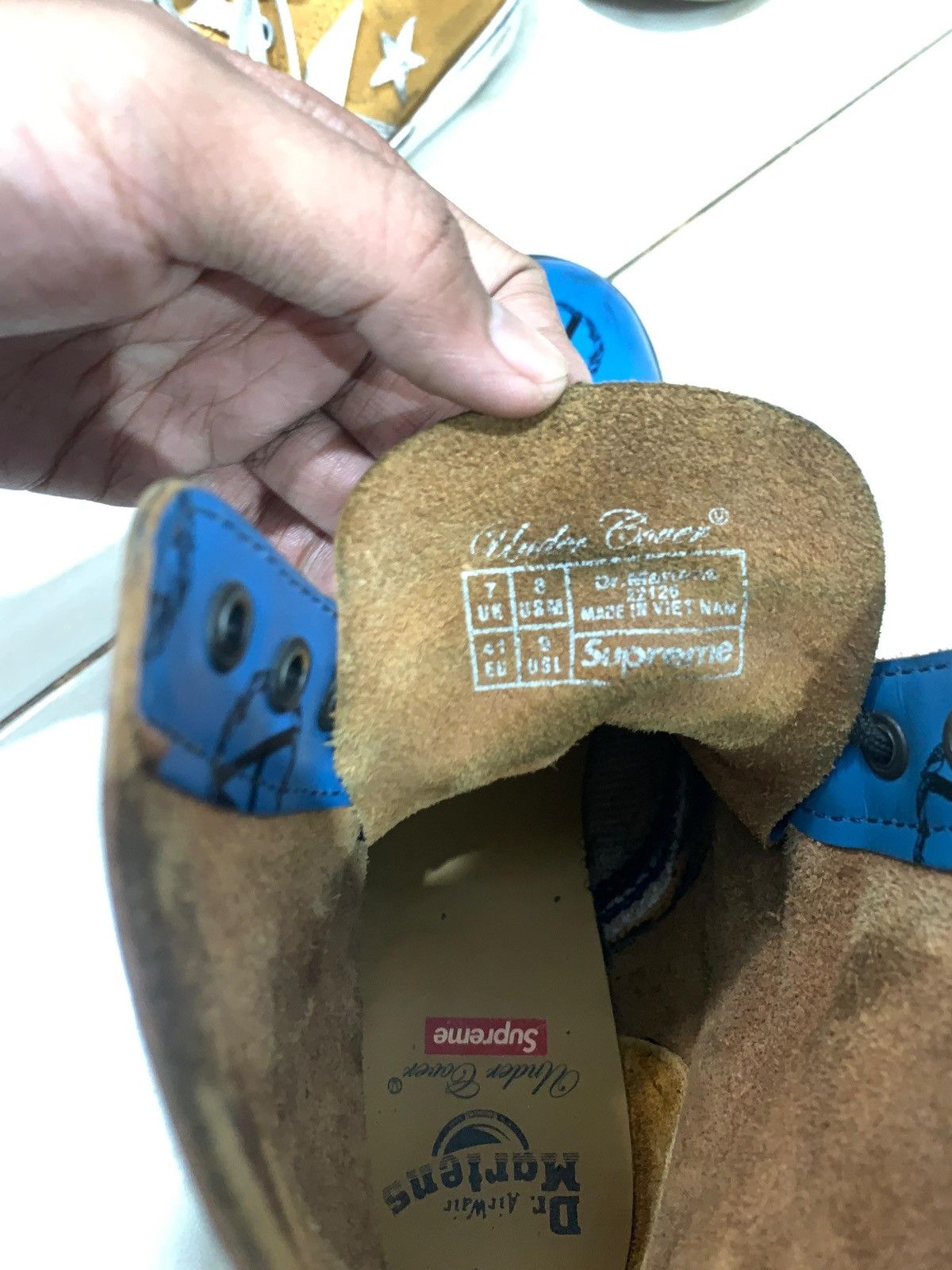 Dr. Martens × Supreme × Undercover Anarchy Boots Size US 8.5 / EU 41-42 - 3 Thumbnail