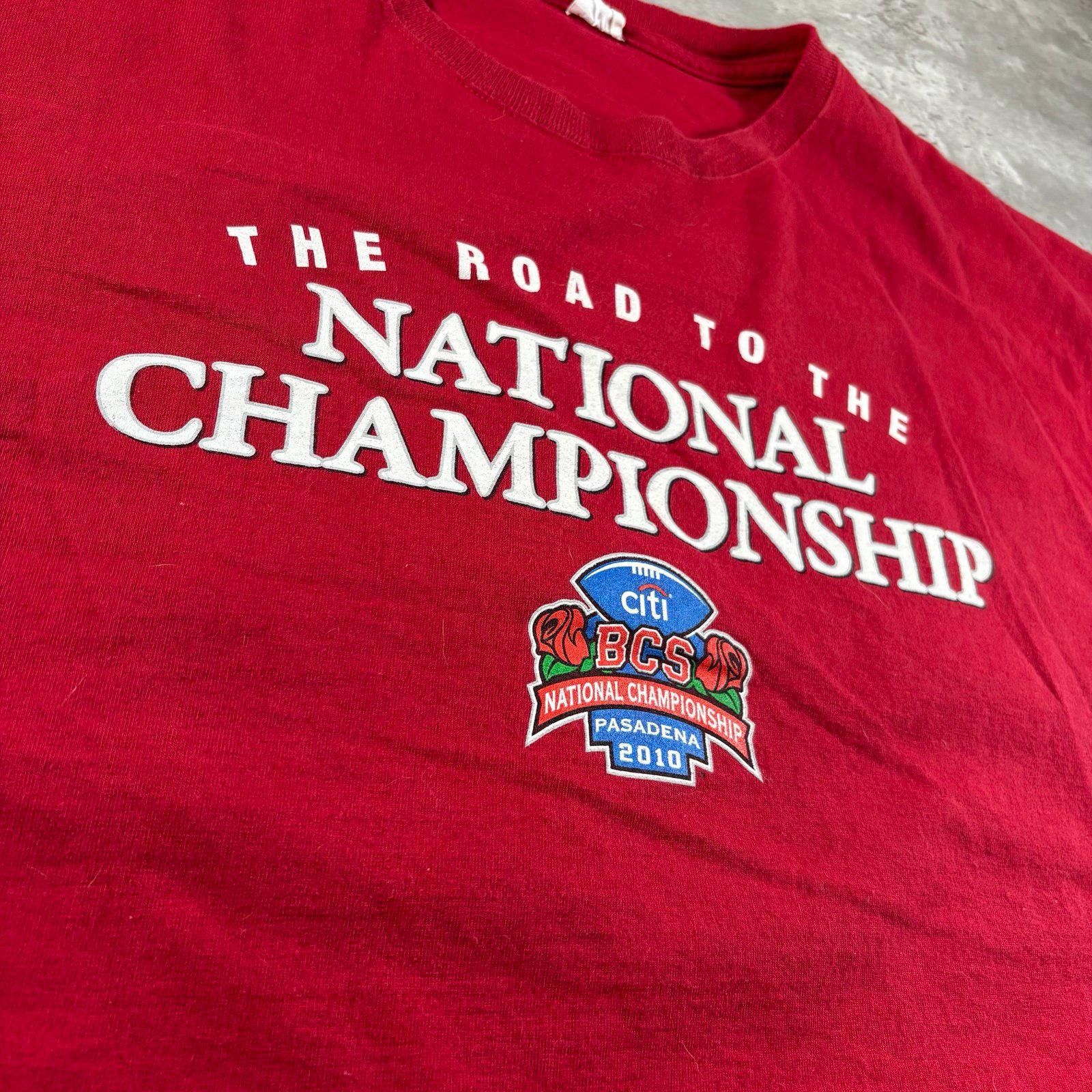 Fruit Of The Loom Vintage Bama vs Texas football t shirt Size US XL / EU 56 / 4 - 4 Thumbnail