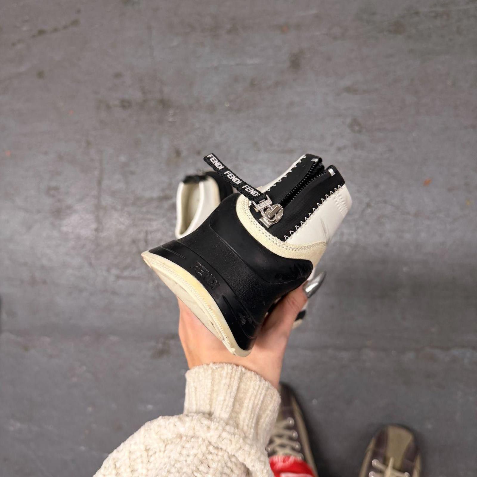 Fendi Fendi FFluid High Sneakers 'Glossy White' Size US 8 / IT 38 - 7 Thumbnail