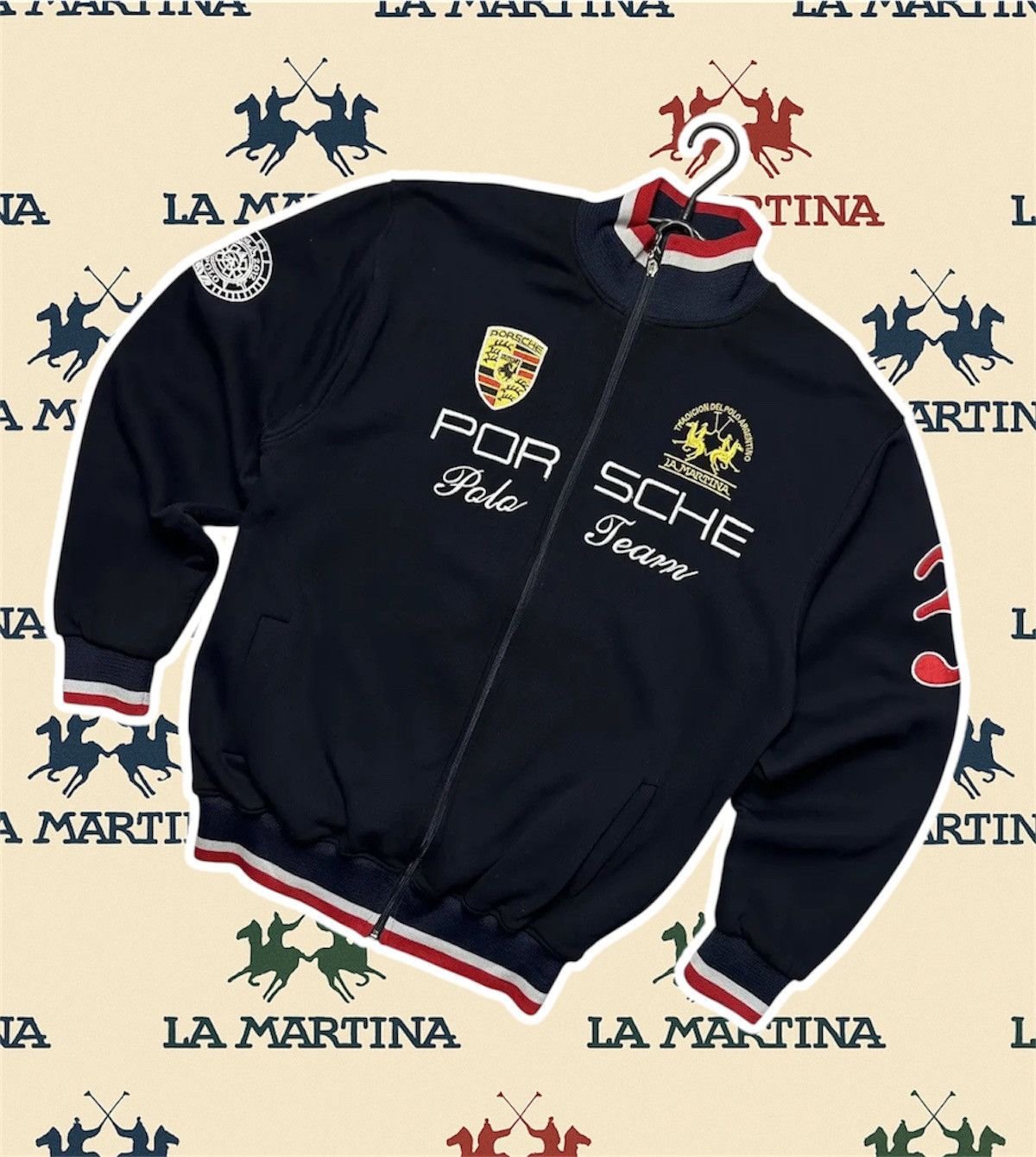 La Martina × Porsche Design Porsche La Martina racing jacket size XL big logo embroydery Size US XL / EU 56 / 4 - 1 Thumbnail