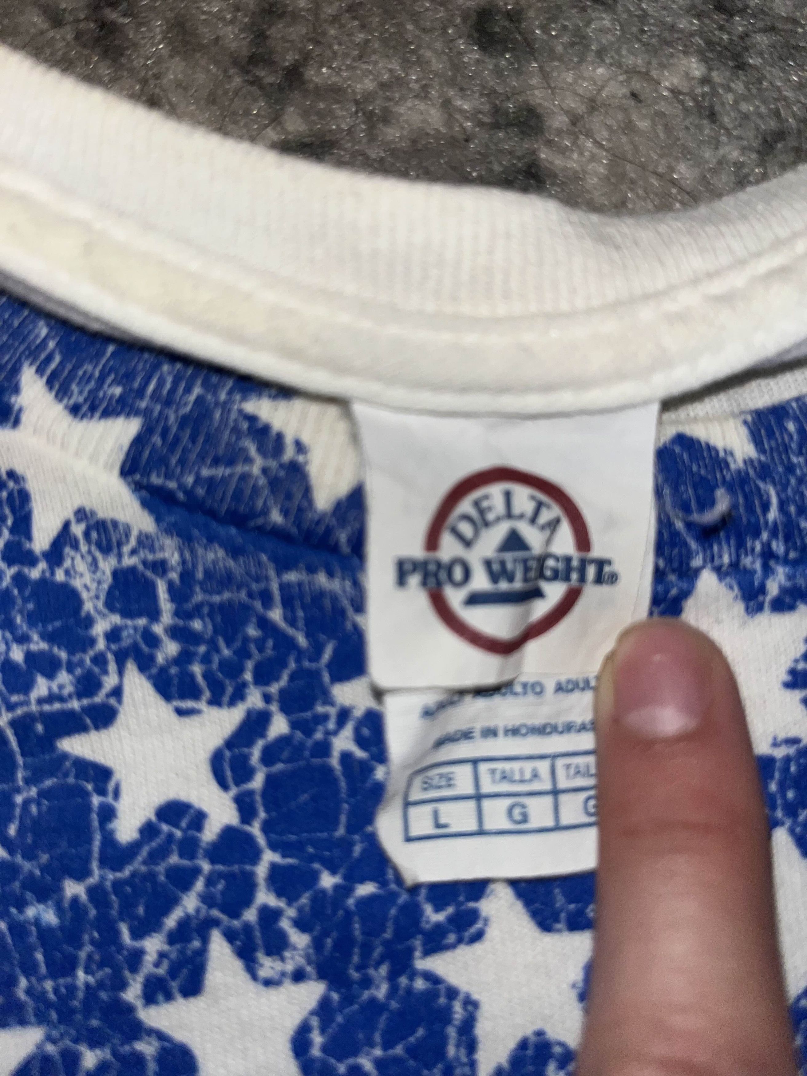 Vintage Y2K Grunge USA Flag All Over Print Shirt Size US L / EU 52-54 / 3 - 2 Thumbnail