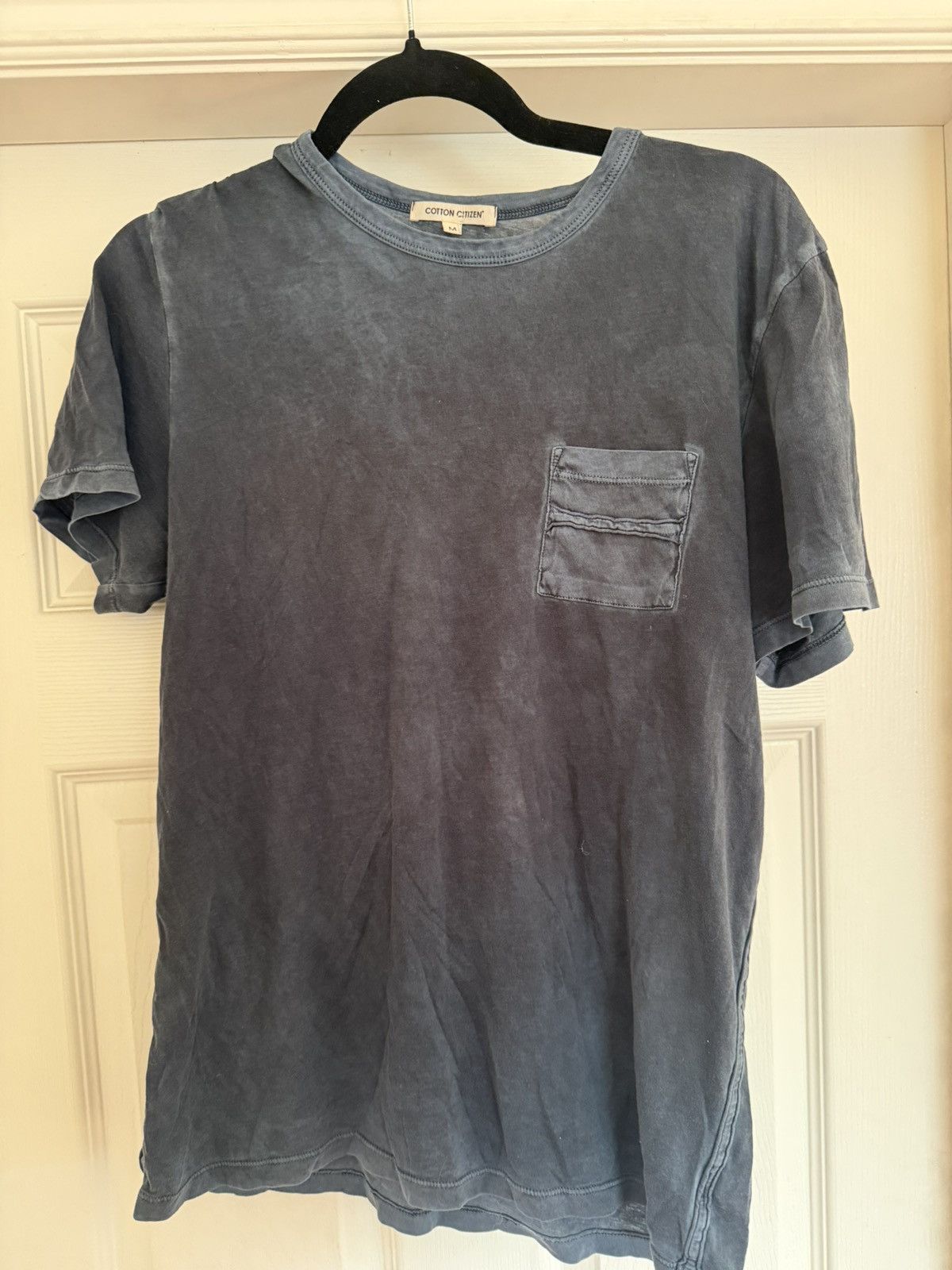 COTTONCITIZEN Navy Blue Pocket Tee Size US M / EU 48-50 / 2 - 1 Thumbnail