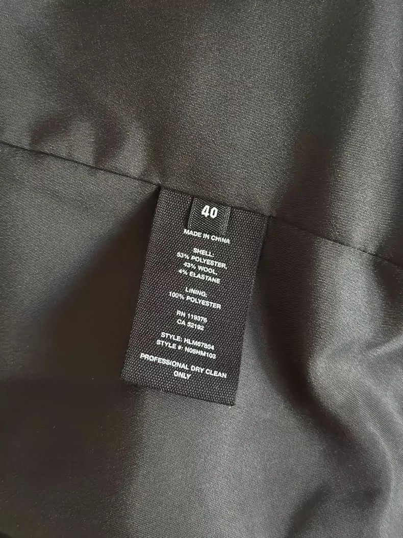 Helmut Lang HELMUT LANG size40 Wool blend jacket Size US M / EU 48-50 / 2 - 4 Thumbnail