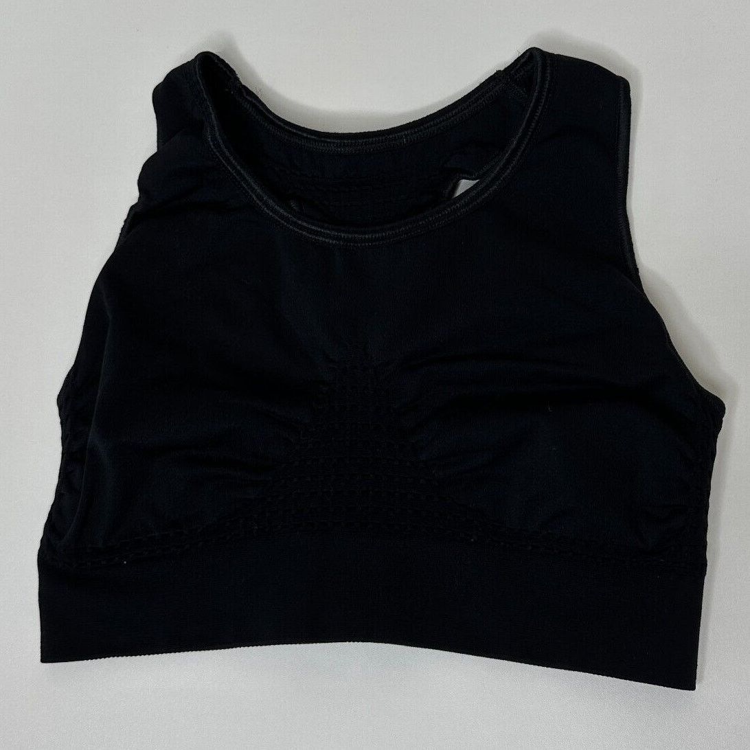 Sweaty Betty Sweaty Betty Black High Neck Sports Bra Wicking Racerback M Size M / US 6-8 / IT 42-44 - 1 Thumbnail
