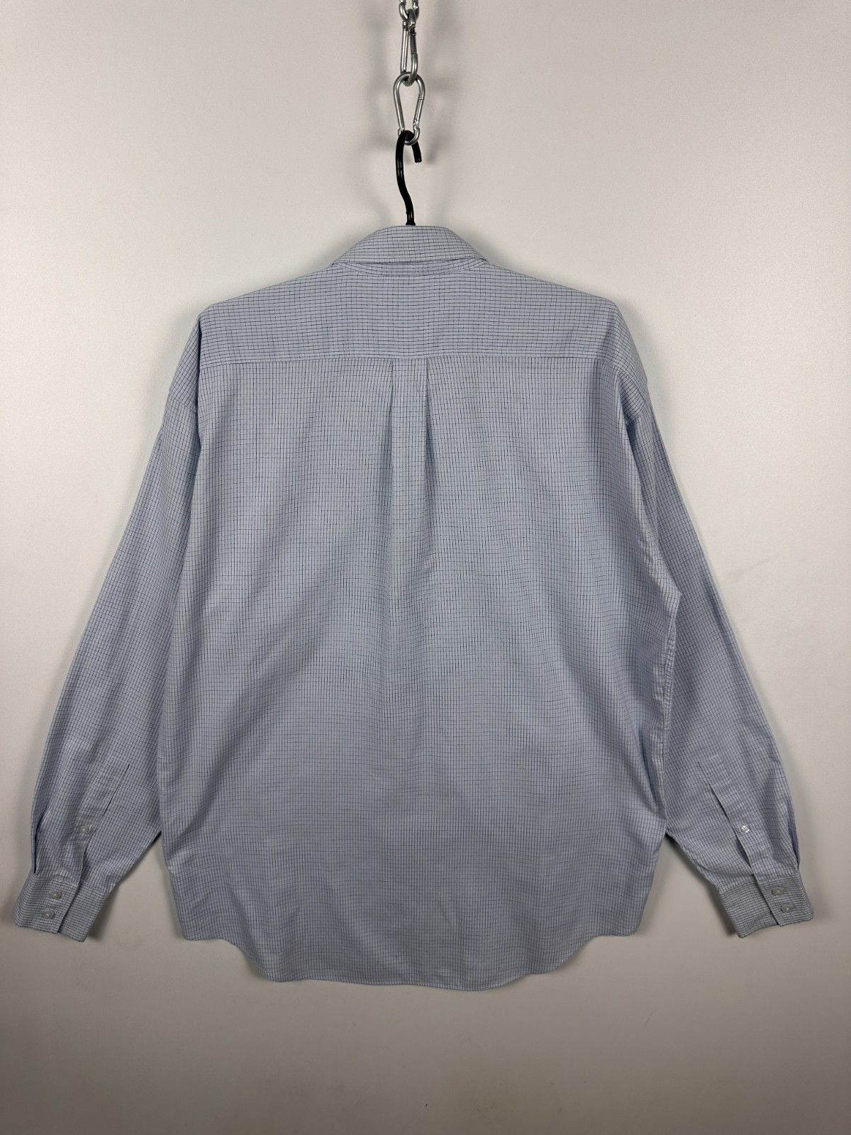 Yves Saint Laurent Yves Saint Laurent Check Shirt Button Down Blue Size 42 Size US XL / EU 56 / 4 - 8 Thumbnail