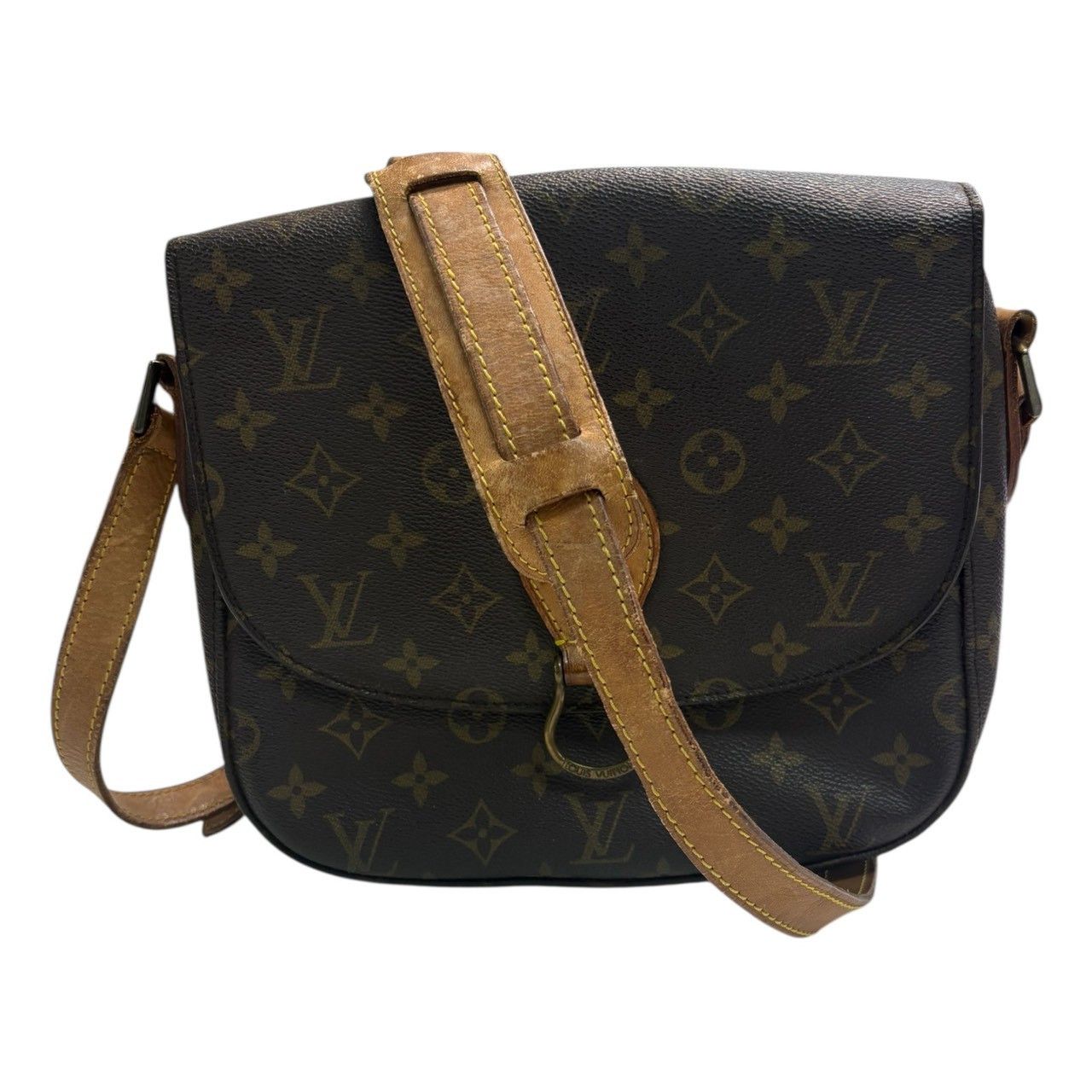 Louis Vuitton Louis Vuitton Louis Vuitton Saint Cloud Monogram Shoulder Bag Textile Shoulder Bag M51242 DUTY FREE for USA Size ONE SIZE - 1 Thumbnail
