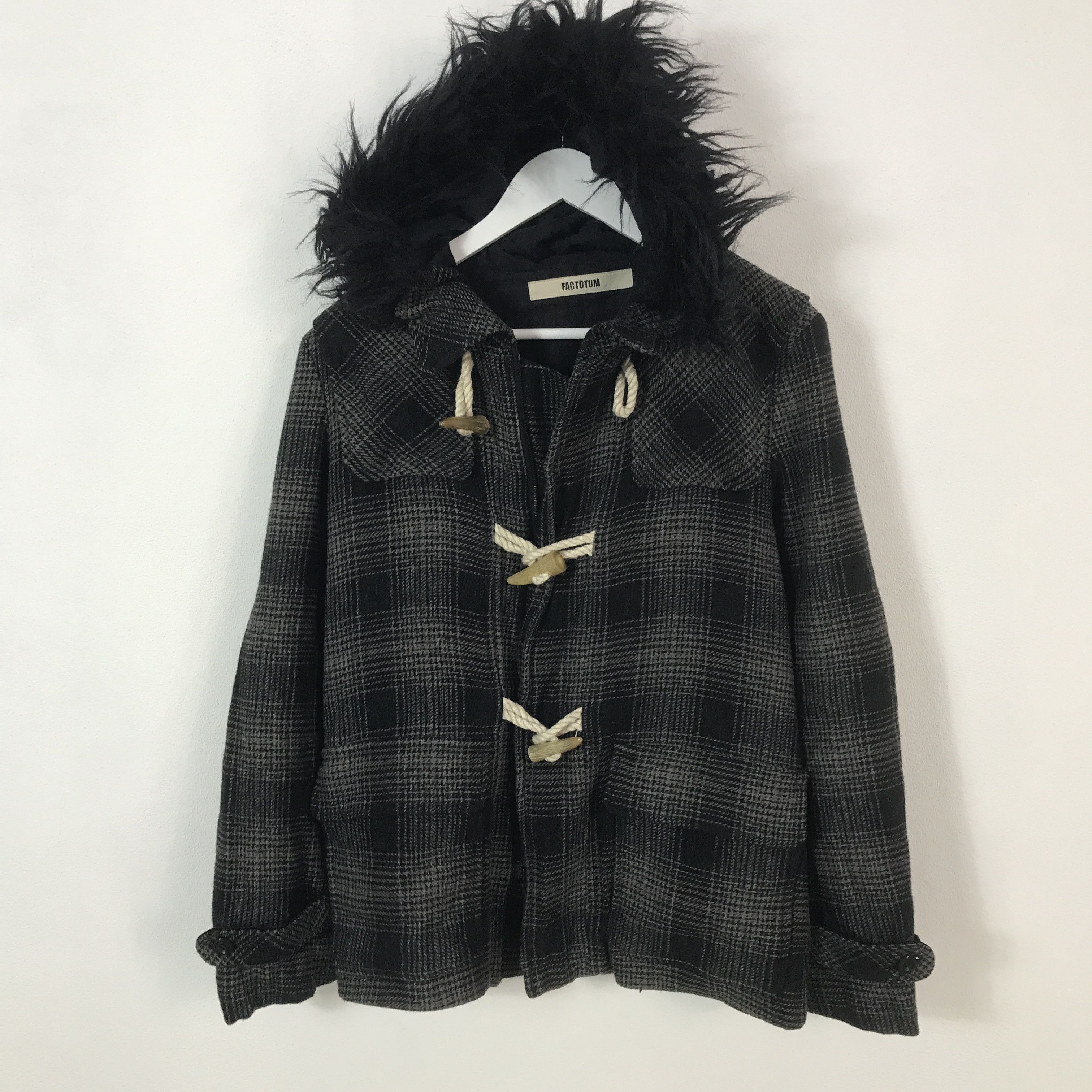 FACTOTUM Ifsixwasnine style factotum Japan fur hoodie jacket Size US M / EU 48-50 / 2 - 1 Thumbnail