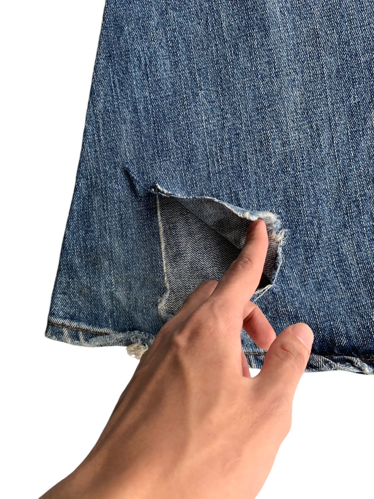 PPFM BreathMint Brthbeath Japanese Punk style Distressed Denim🎌☠️ Size US 34 / EU 50 - 22 Thumbnail