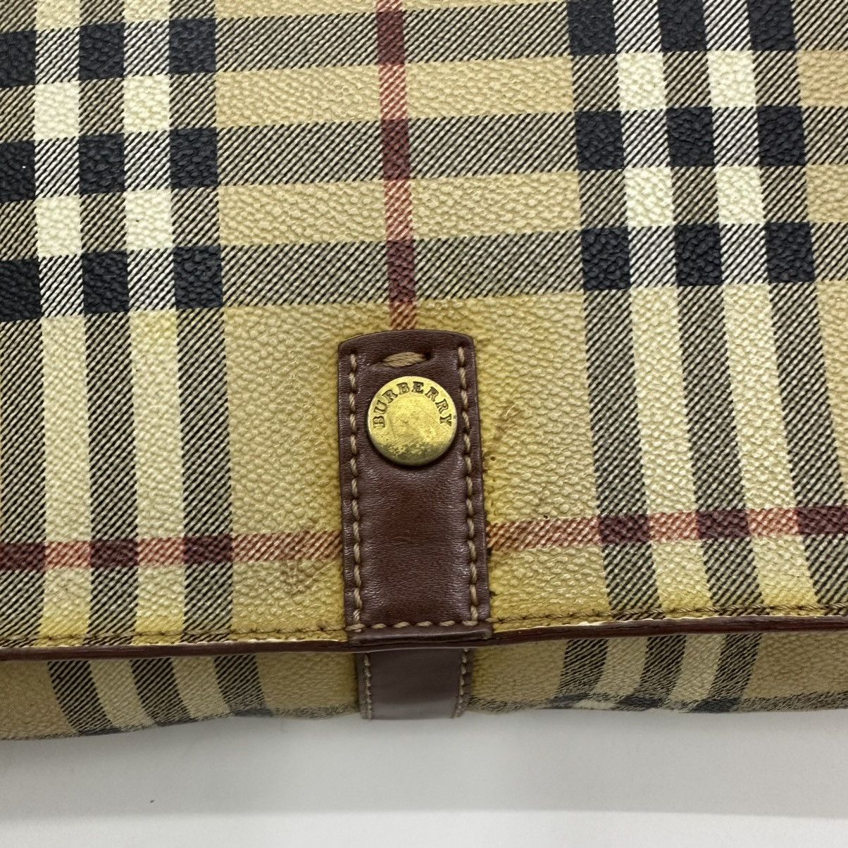 Burberry ‼️YES‼️ AUTHENTIC BURBERRY NOVA CHECK SHOULDER HANDBAG Size ONE SIZE - 8 Thumbnail