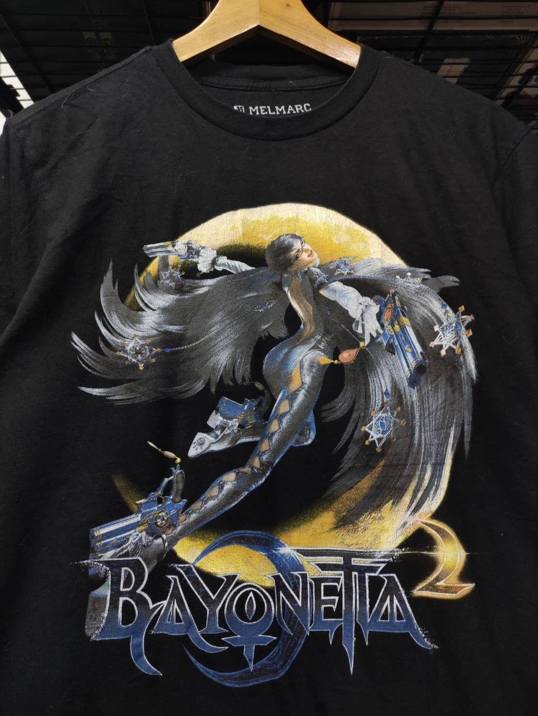 Nintendo Rare! Bayonetta 2 Wii U Game Promo T-Shirt Size US M / EU 48-50 / 2 - 1 Thumbnail