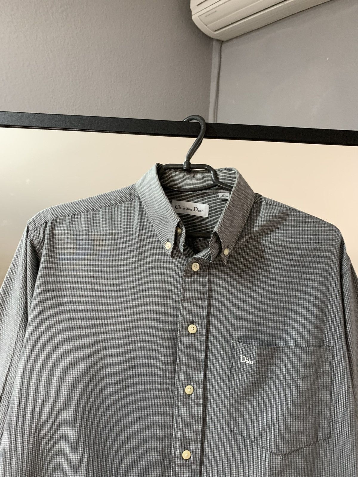 Christian Dior Monsieur × Vintage Vintage Christian Dior shirt Archival Clothes Distressed Size US L / EU 52-54 / 3 - 2 Thumbnail