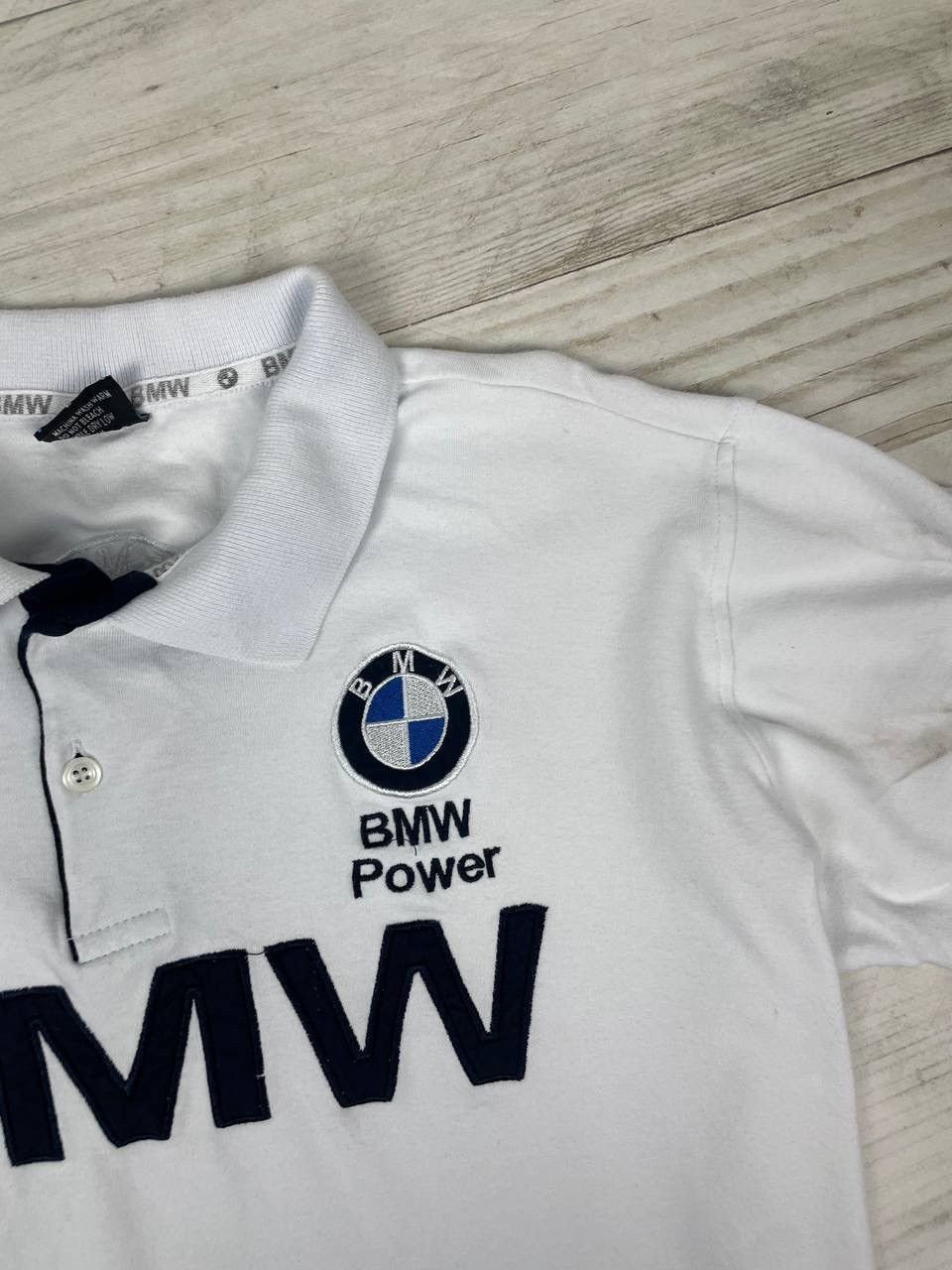 BMW Vintage BMW Polo Shirt 90s Racing Big Logo Size US S / EU 44-46 / 1 - 5 Thumbnail