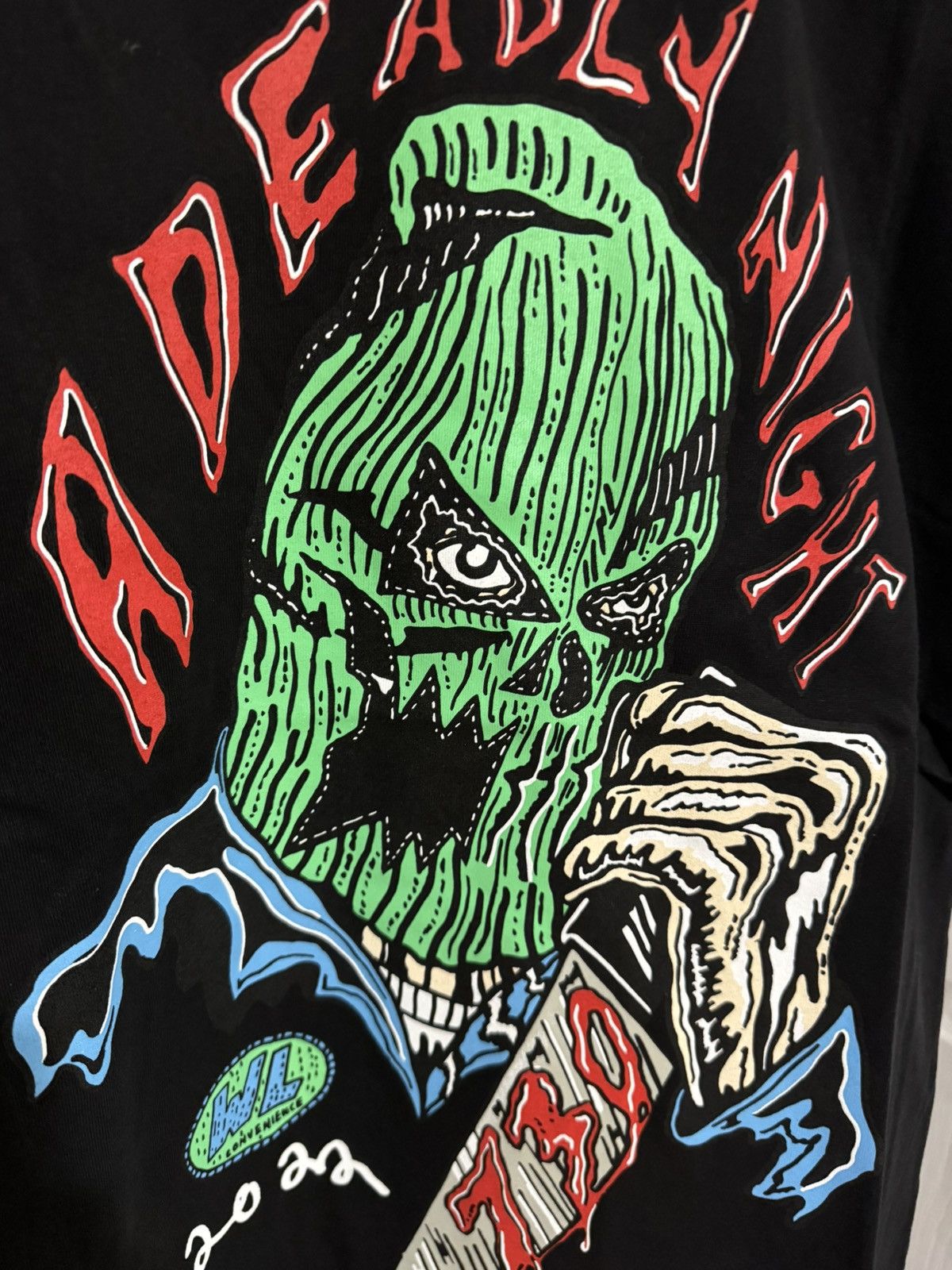 Asspizza × Warren Lotas Warren Lotas x Asspizza A Deadly Night T-Shirt Size US M / EU 48-50 / 2 - 6 Thumbnail