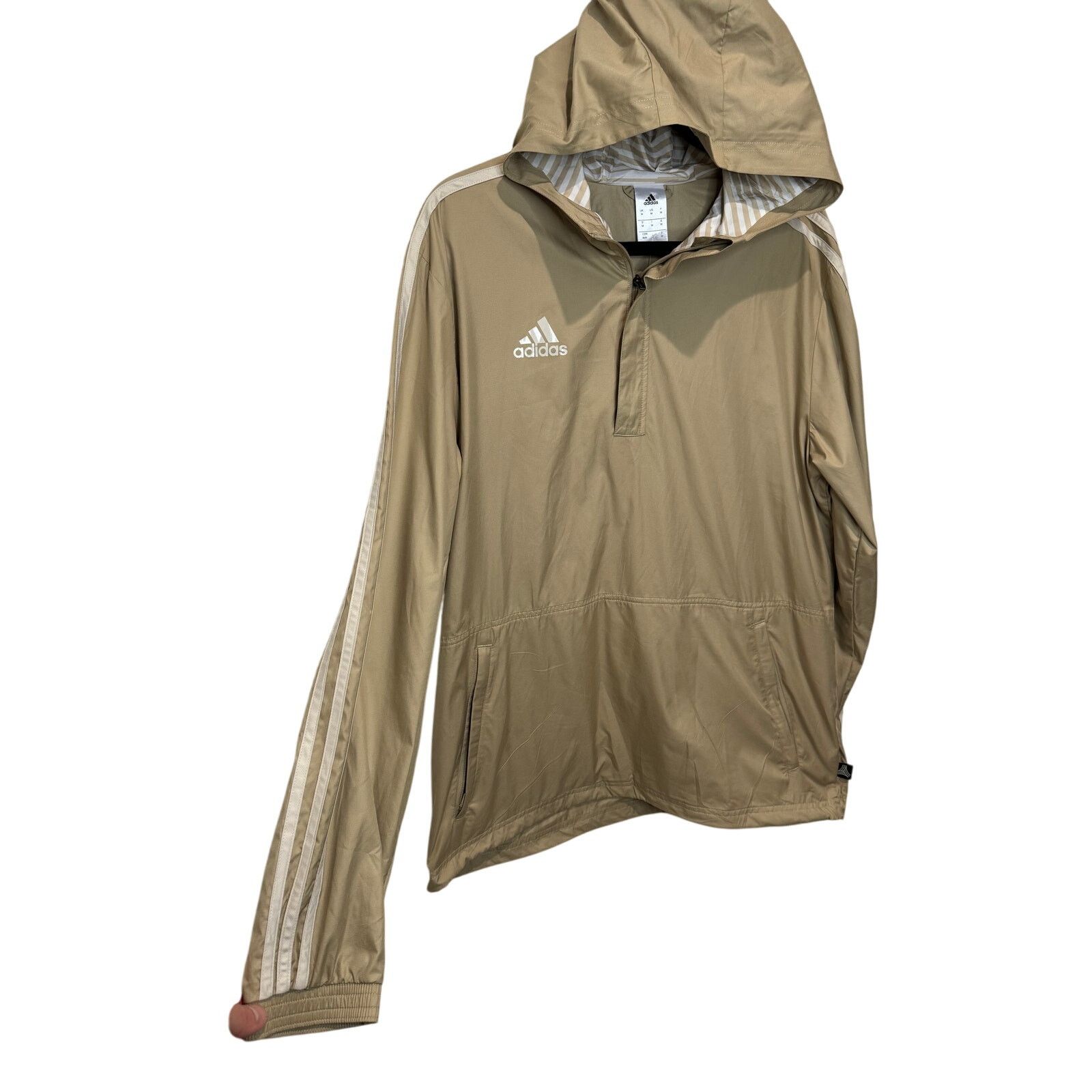 Adidas Adidas Tango Windbreaker Jacket/Hooded Pullover Size US M / EU 48-50 / 2 - 2 Thumbnail