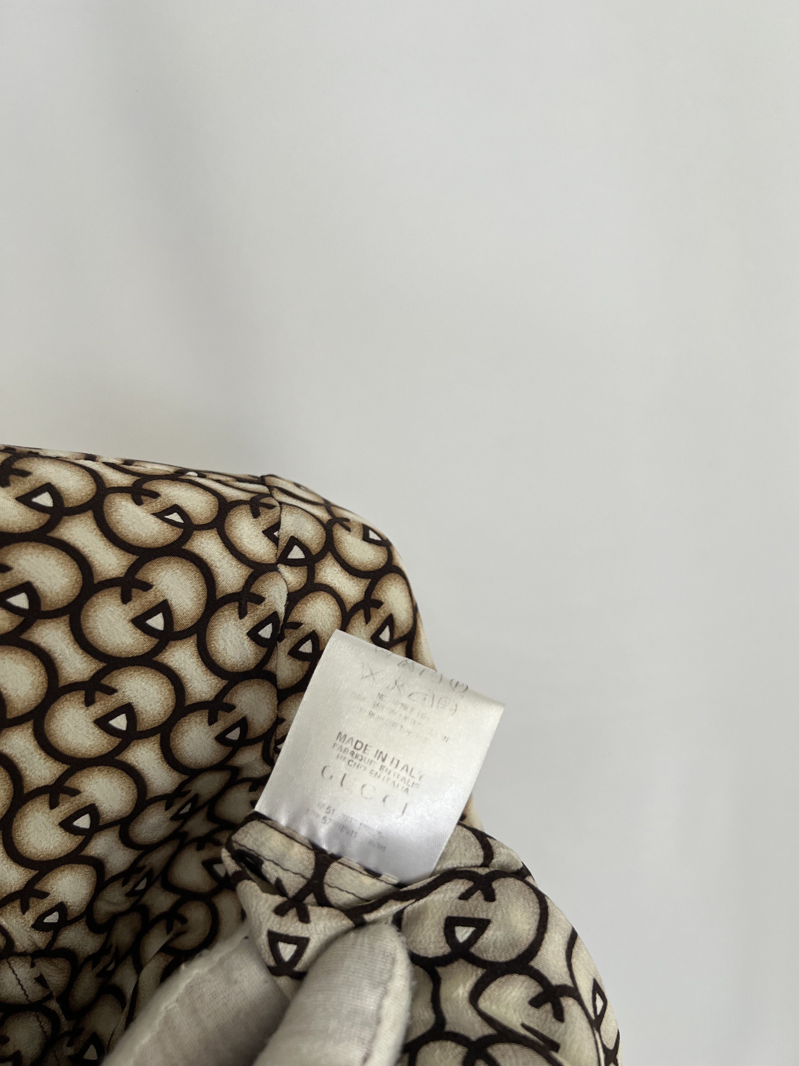Gucci gucci shirt monogram S very rare silk Size US S / EU 44-46 / 1 - 7 Thumbnail